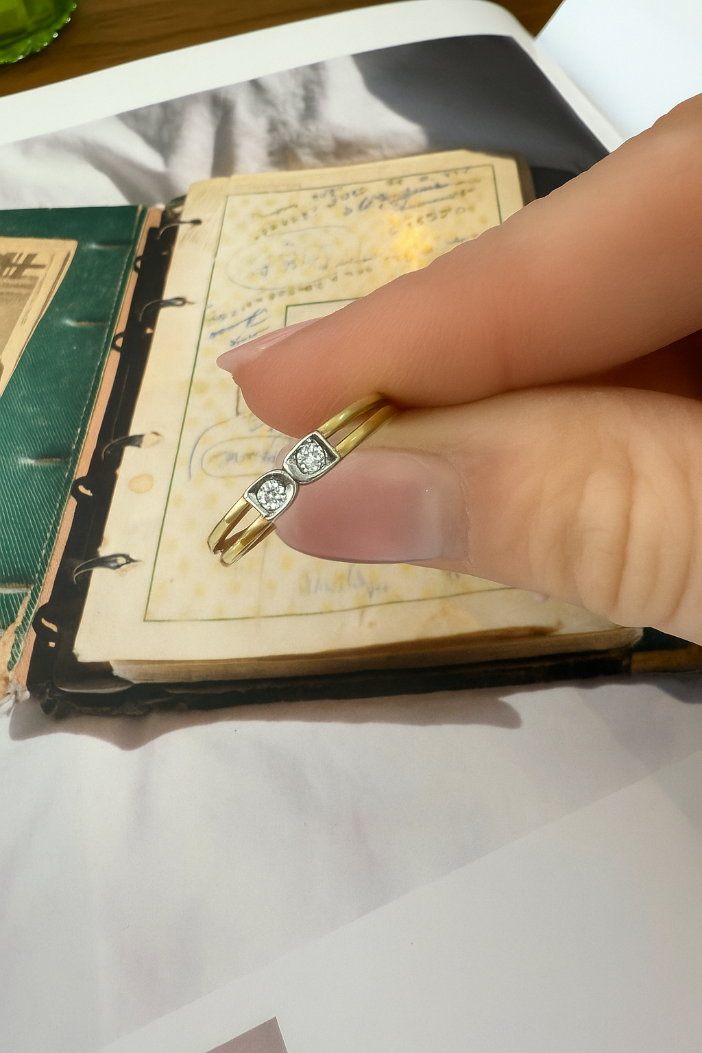 #48 Ring mit Zirkonia - RG 54