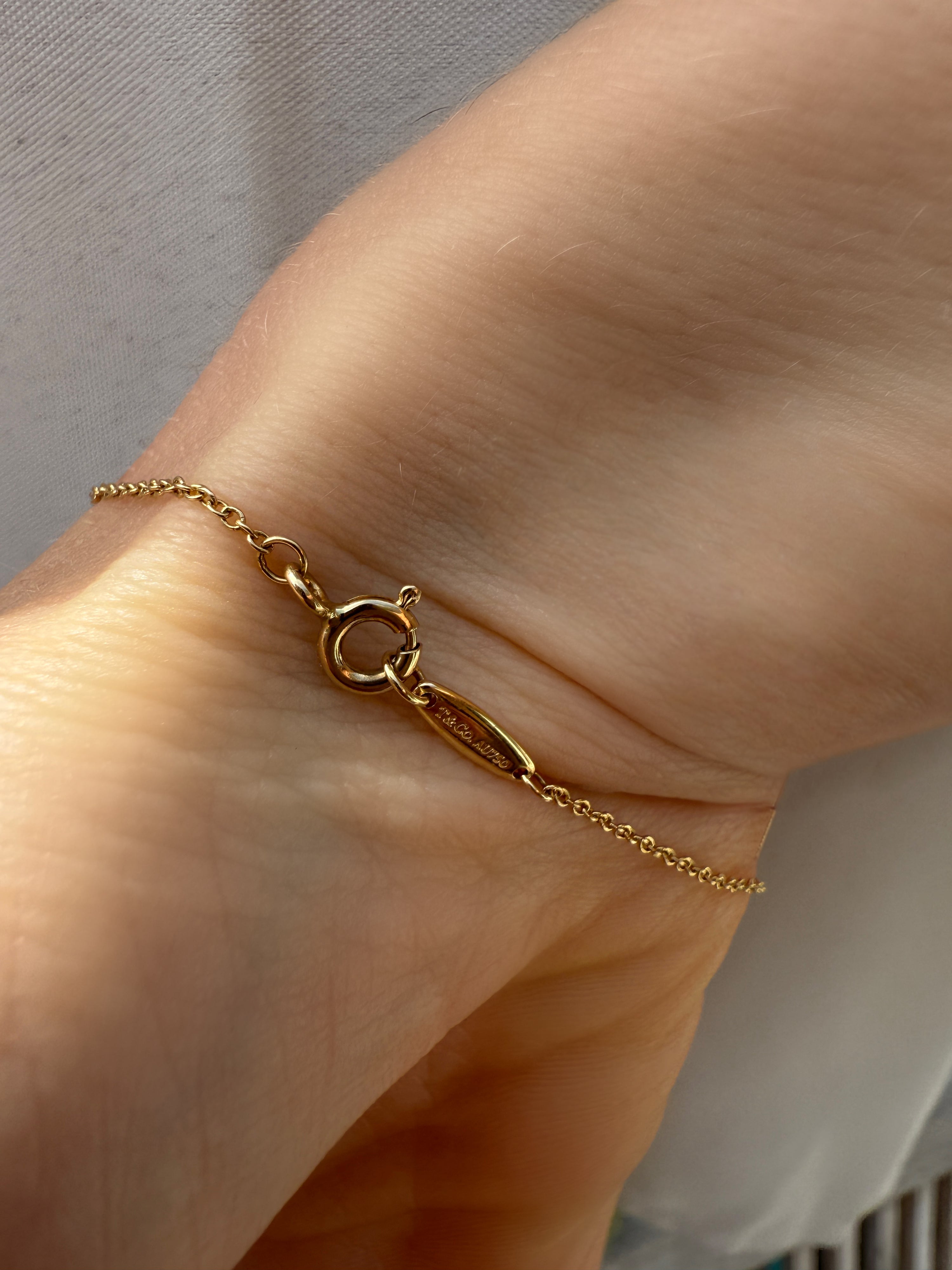 #112 18k Tiffany & Co Armband Elsa Peretti