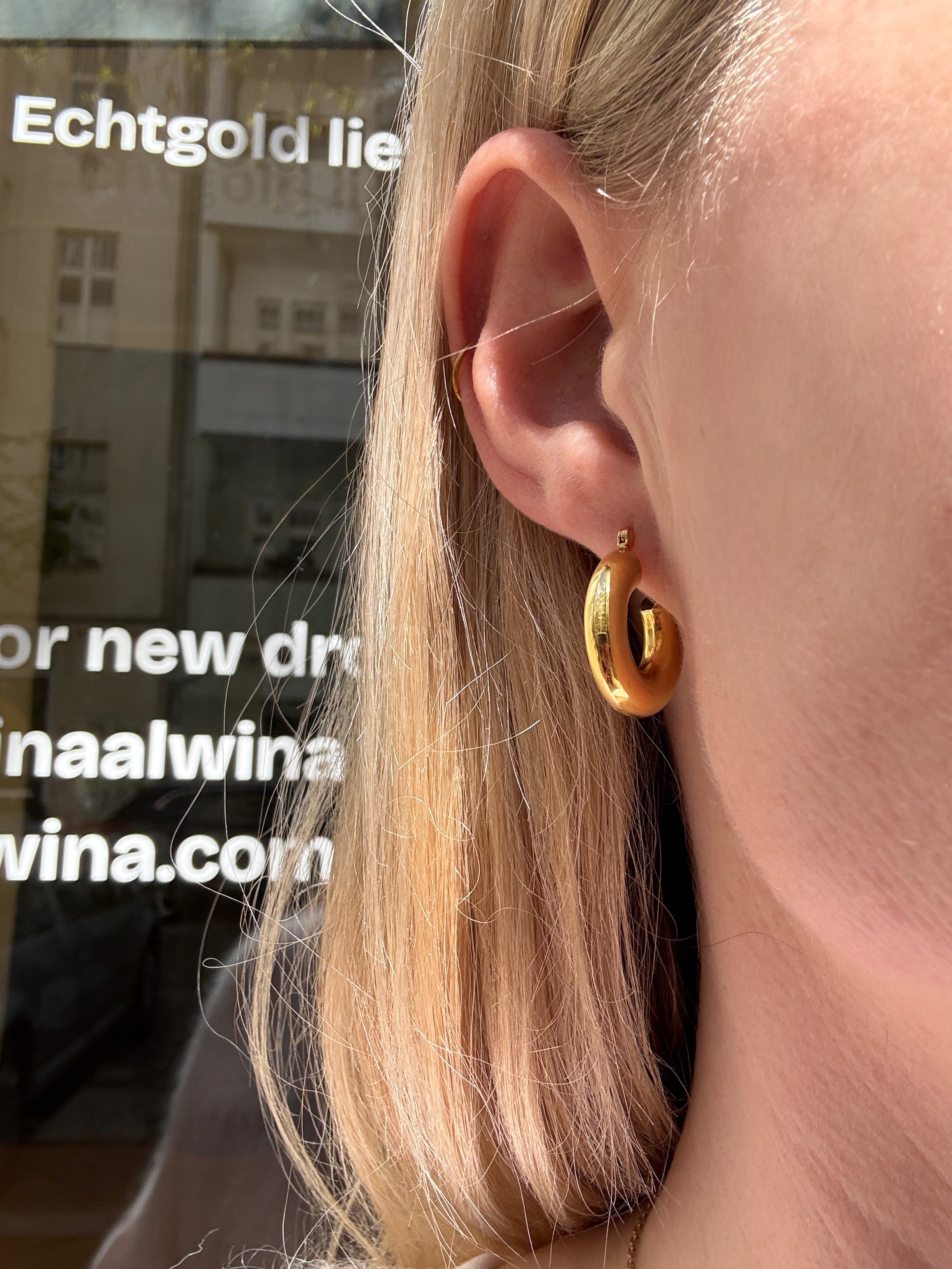 #846 8k Ohrringe -2.2cm