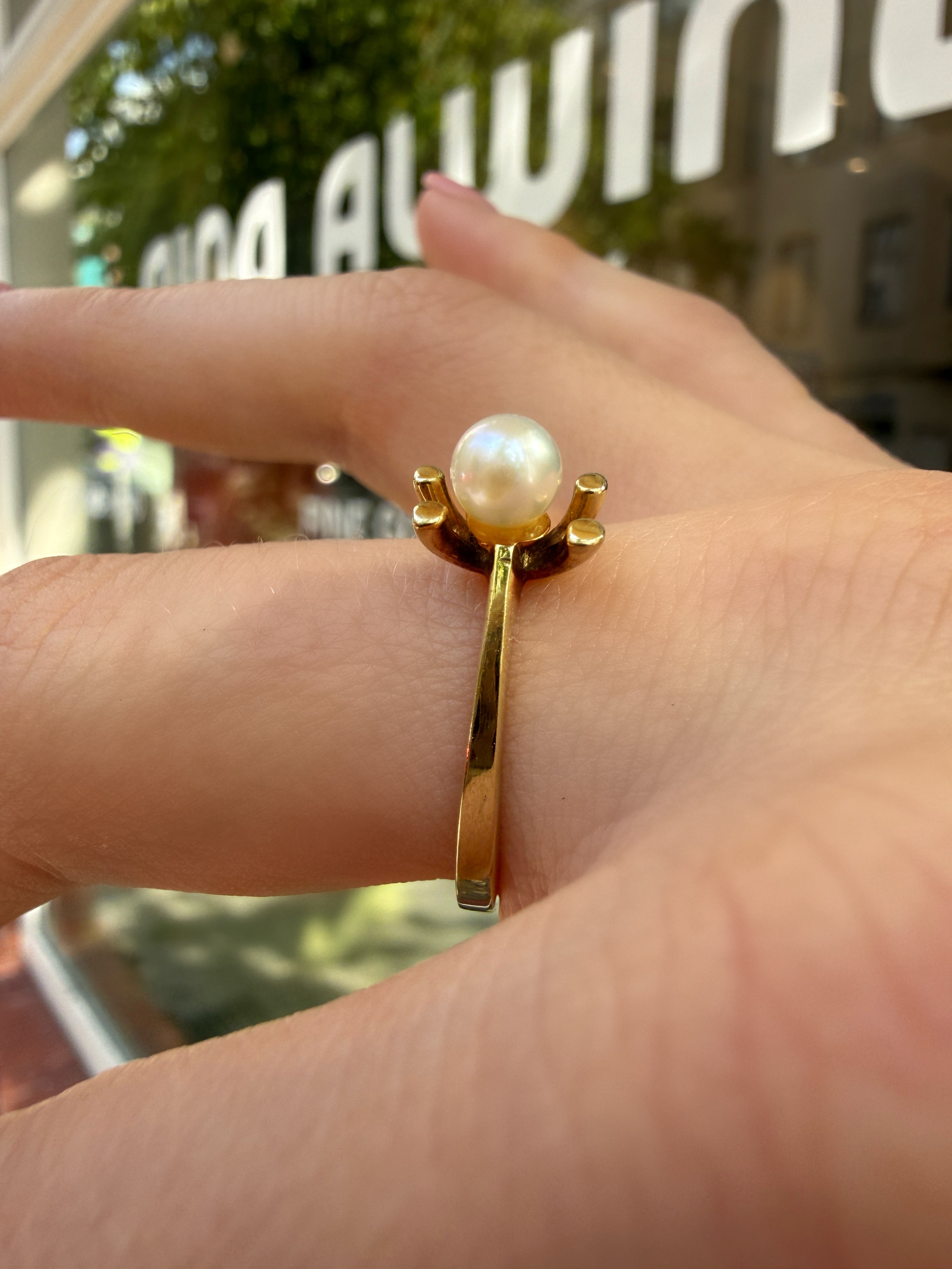 #1339 8k Ring mit Perle - RG 58