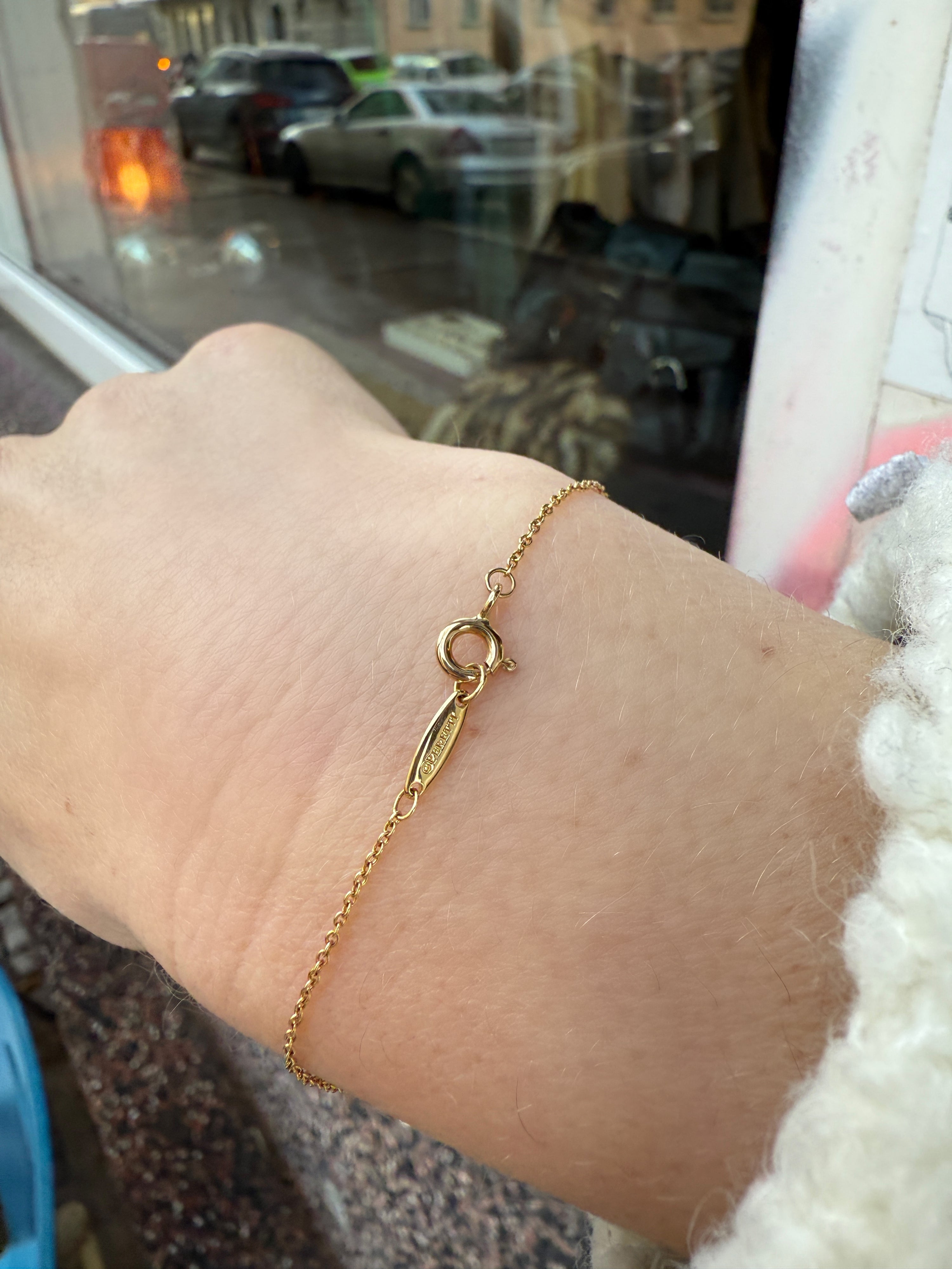 #387 18k Tiffany & Co Armband Elsa Peretti - 17,5cm