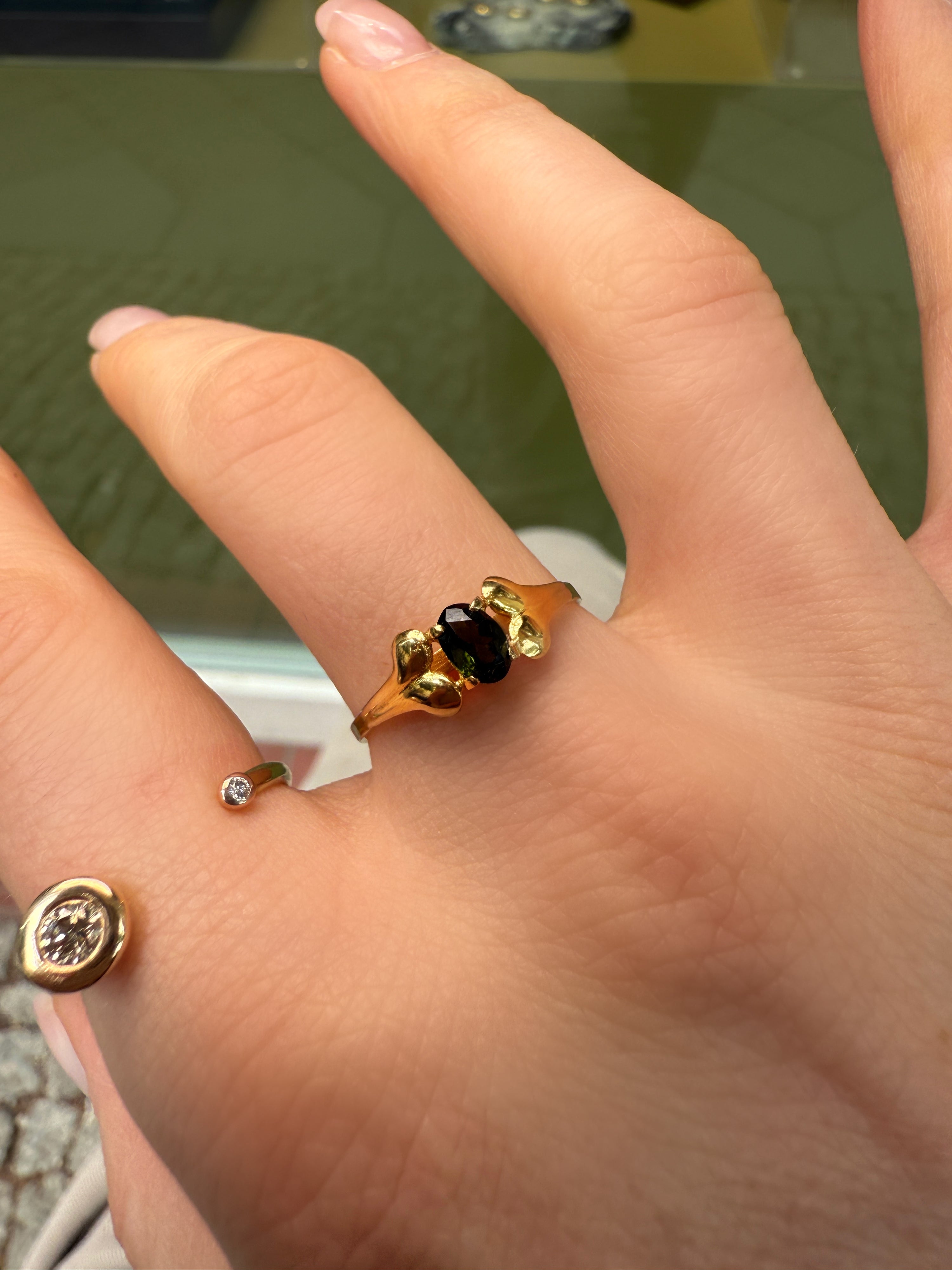 #960 8k Ring mit Turmalin - RG 59