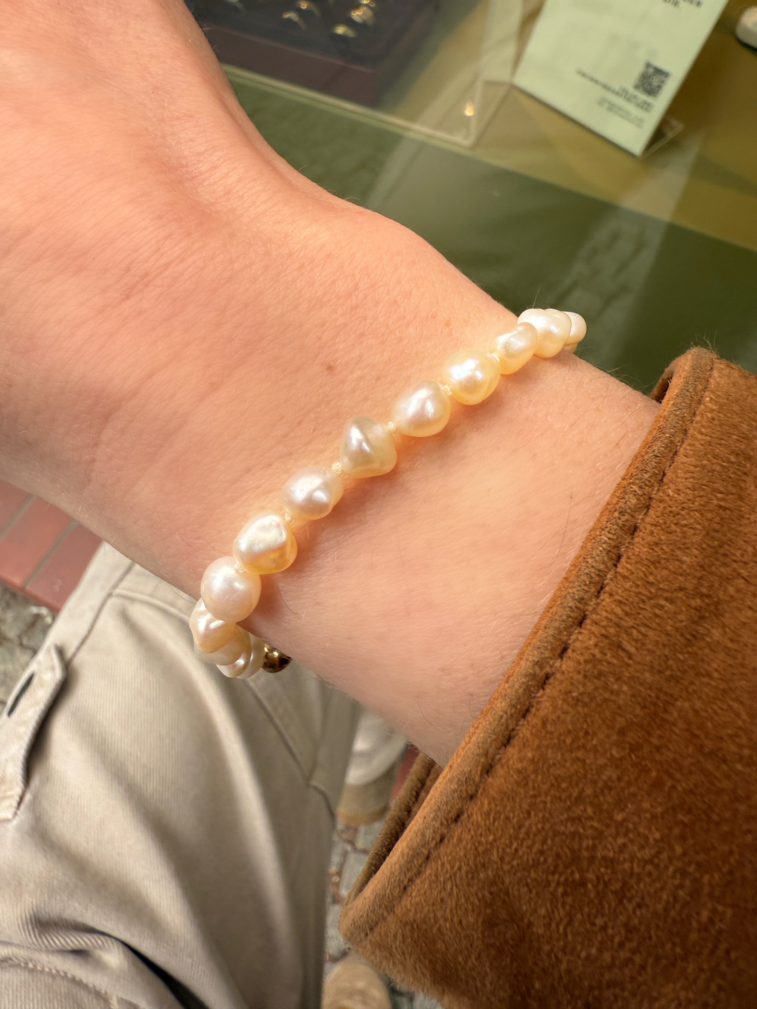 #992 8k Armband Perle - 19cm