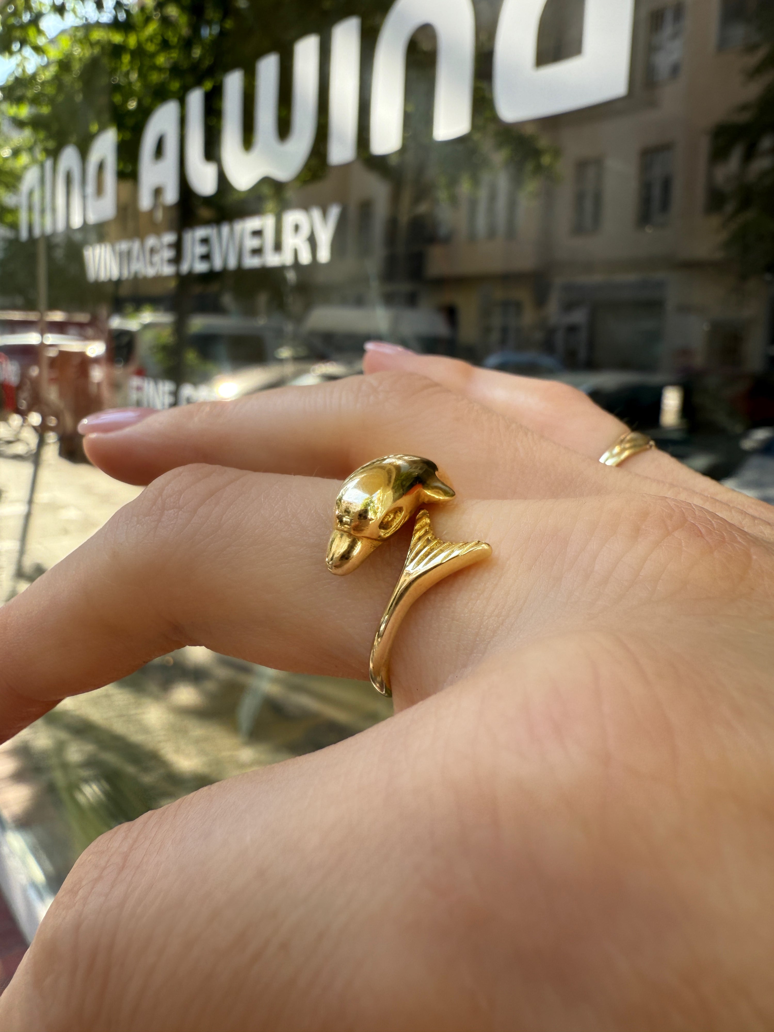 #1191 14k Ring Delfin - RG 58