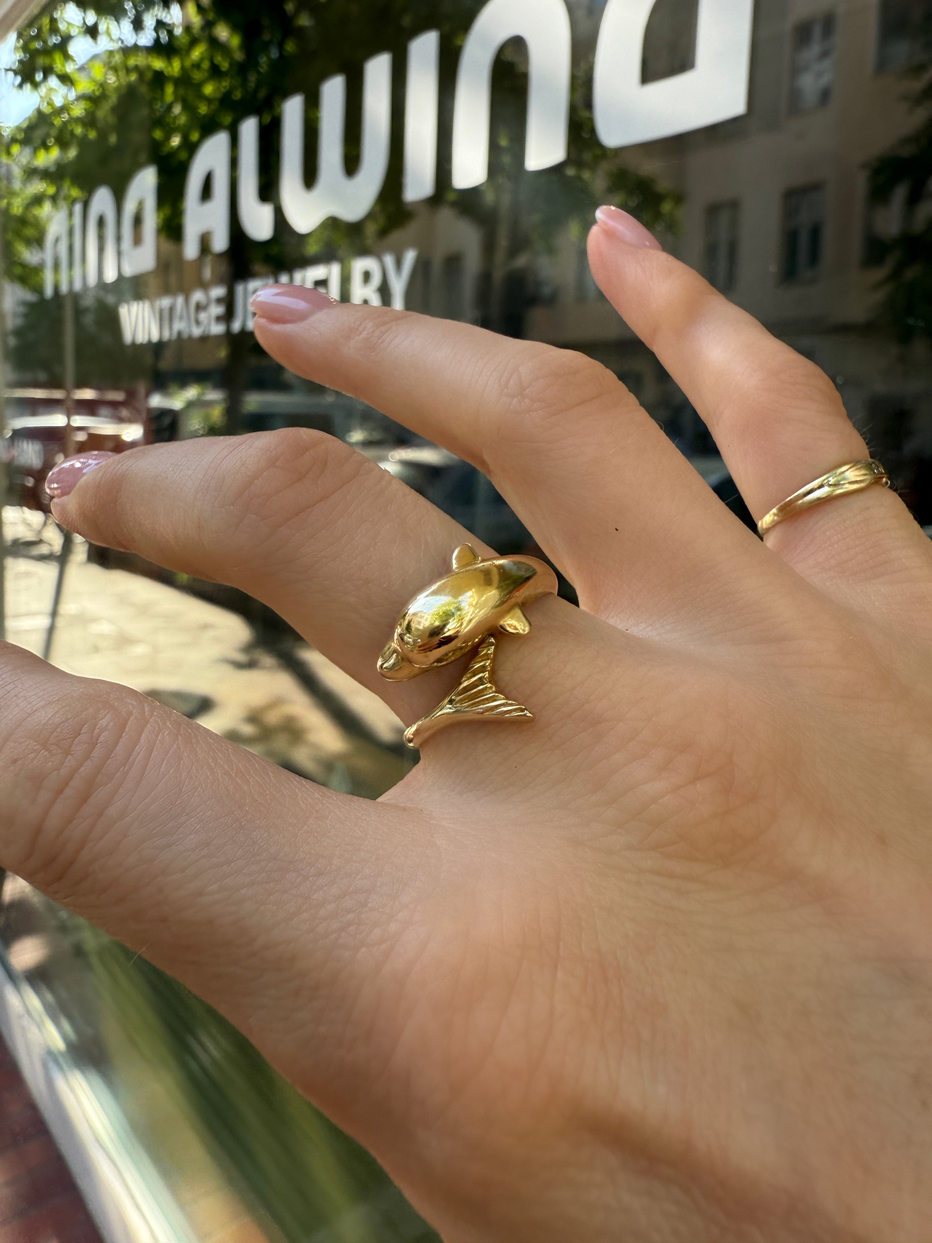 #1191 14k Ring Delfin - RG 58