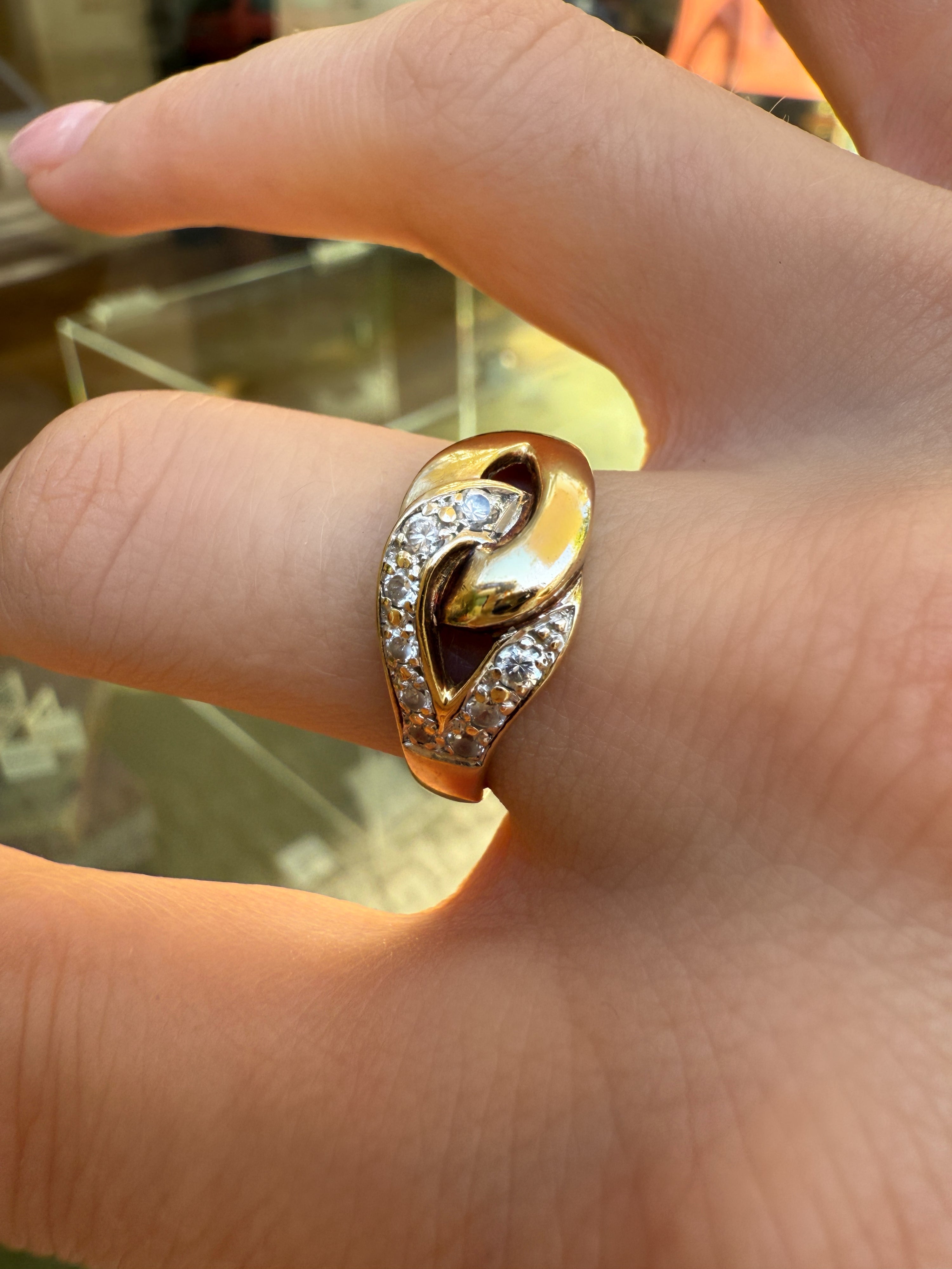 #1265 8k Ring mit Zirkonia - RG 55