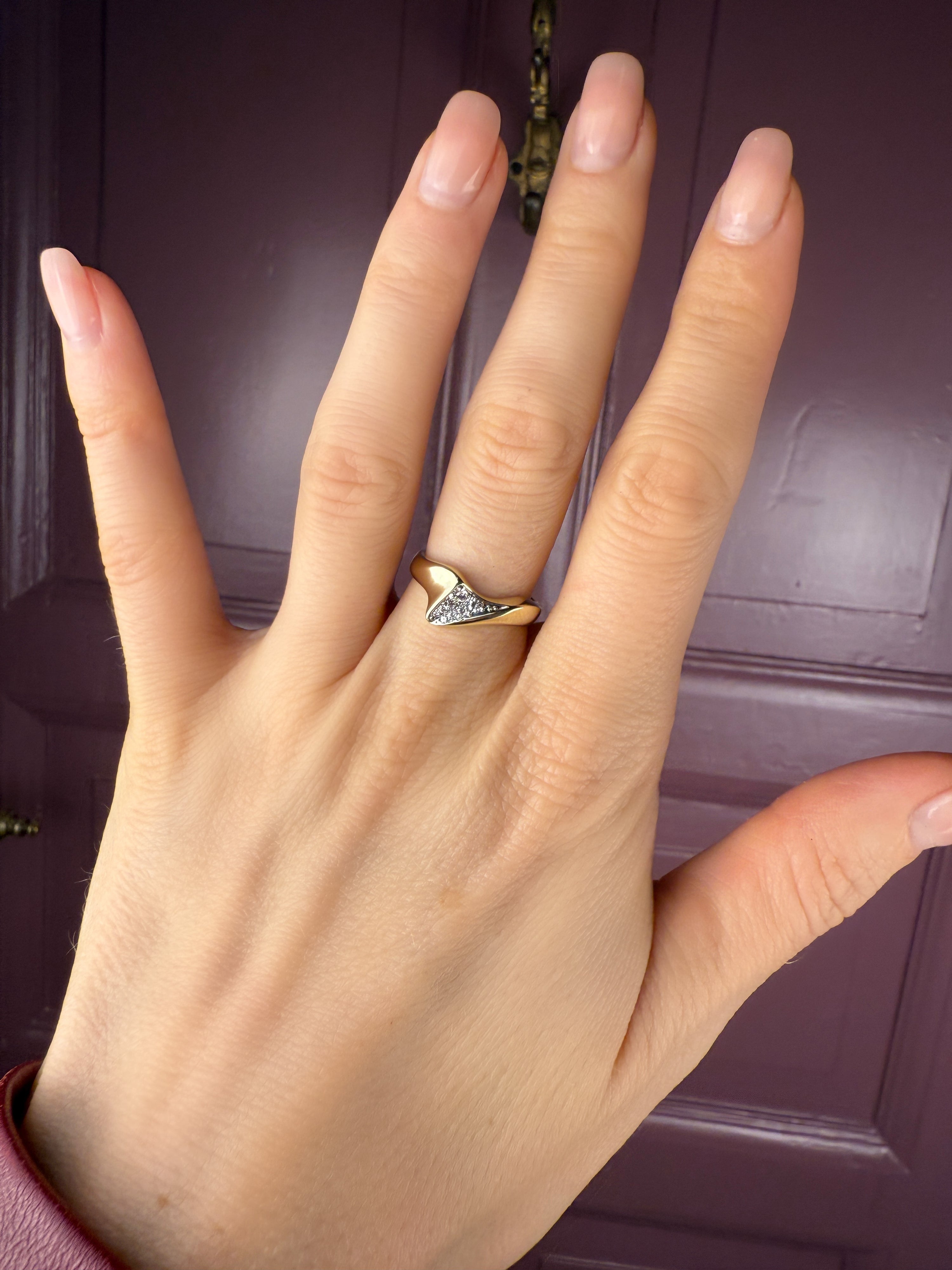 #193 8k Ring mit Zirkonia - RG 53