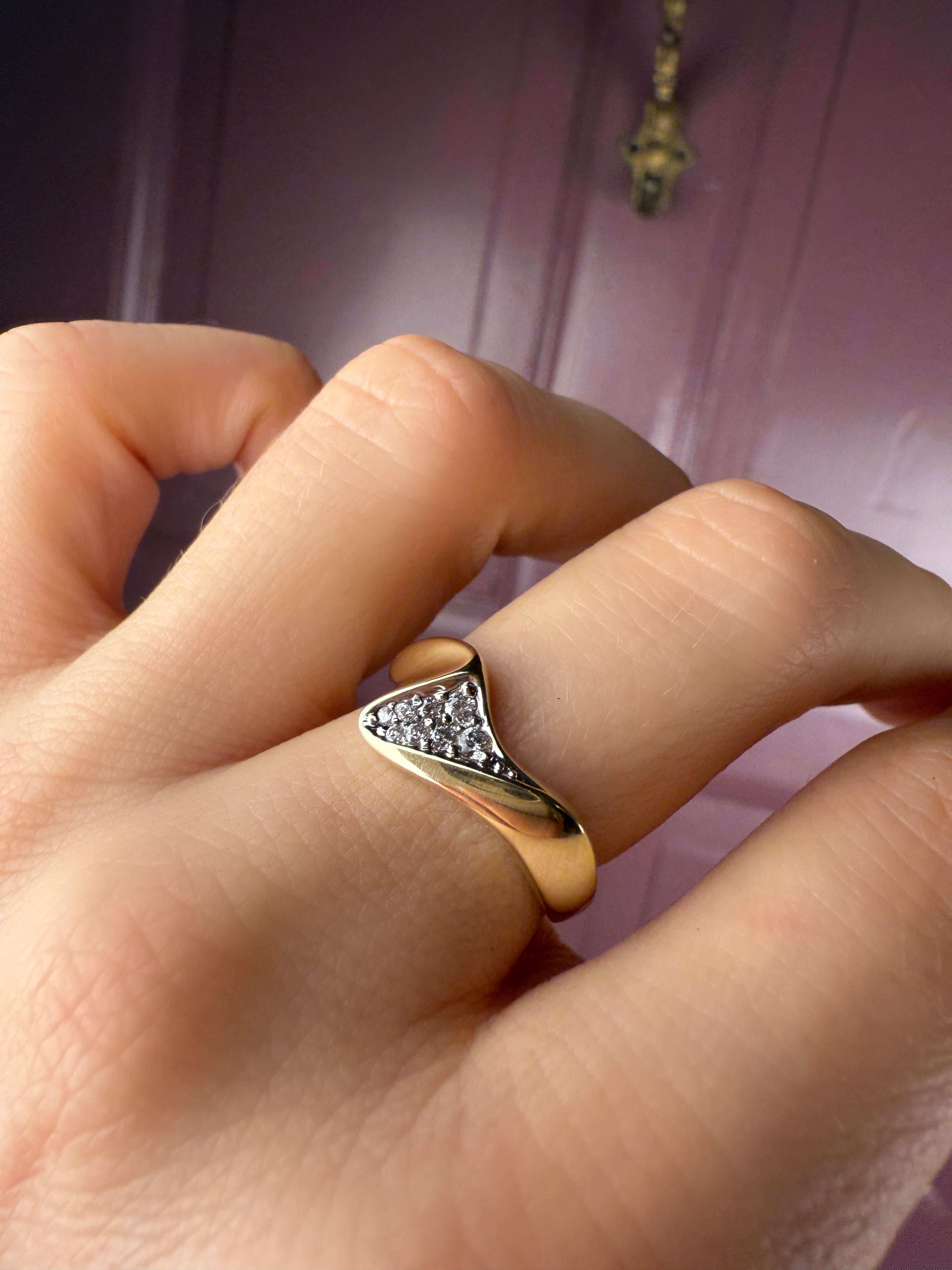 #193 8k Ring mit Zirkonia - RG 53