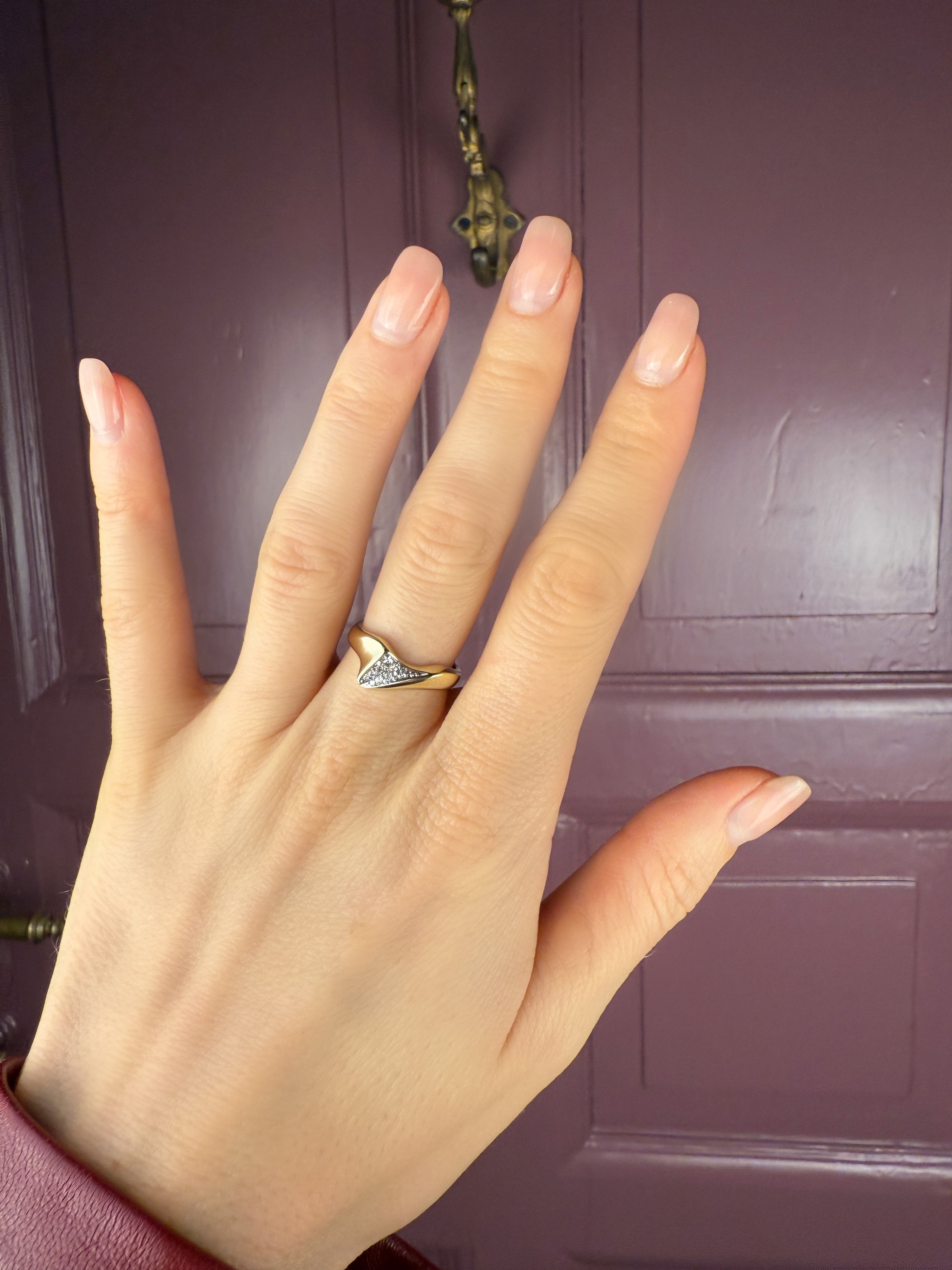 #193 8k Ring mit Zirkonia - RG 53