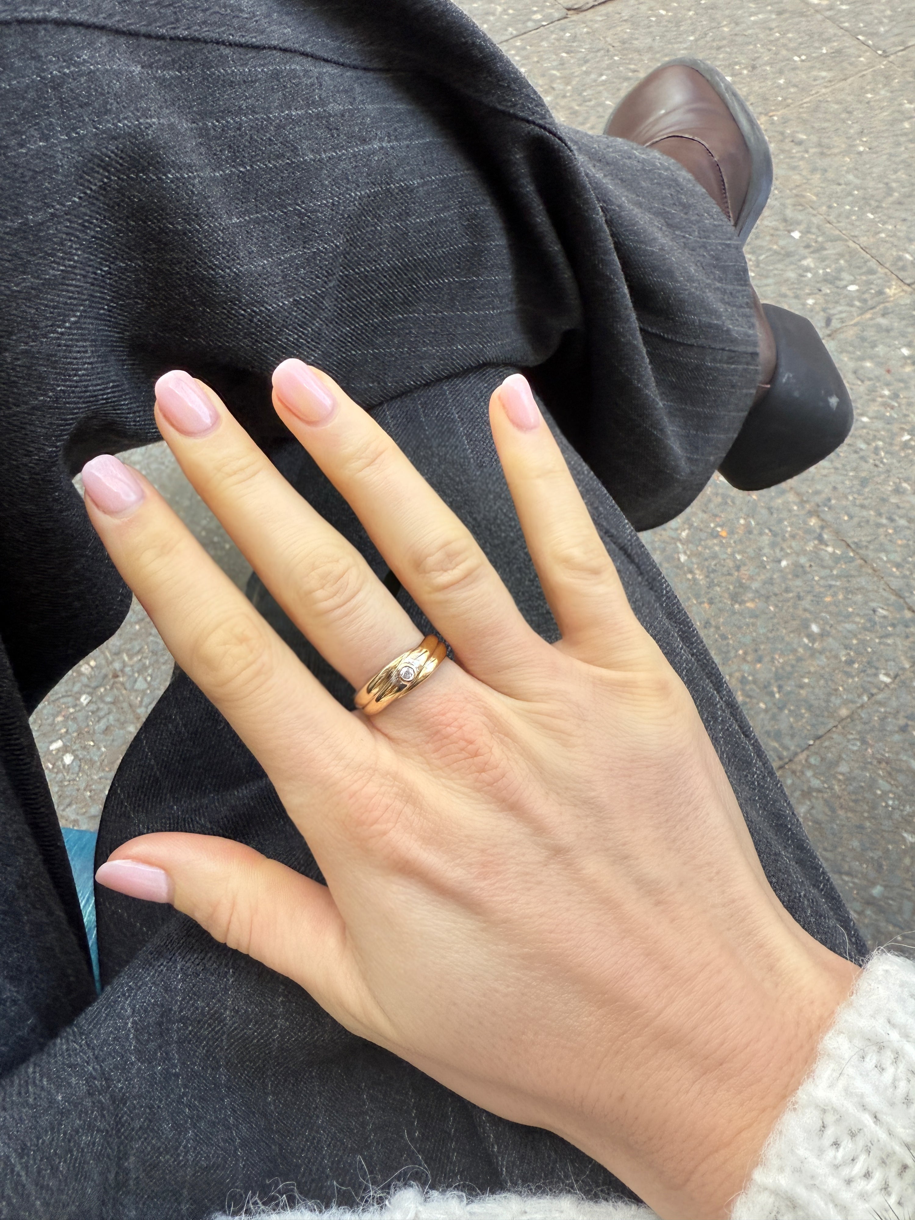 #415 8k Ring mit Zirkon - RG 60