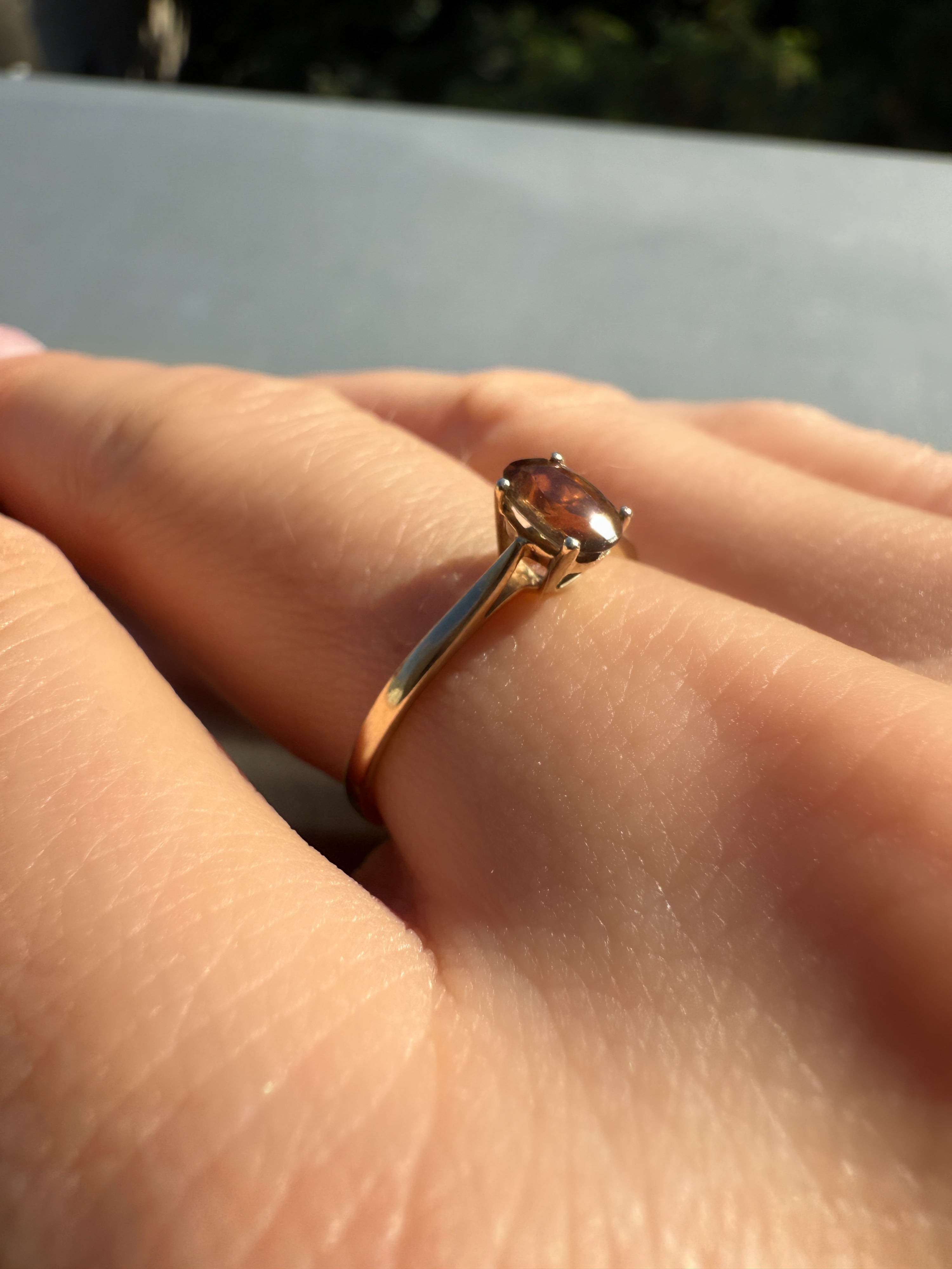 #94 9k Ring mit Stein - RG 57