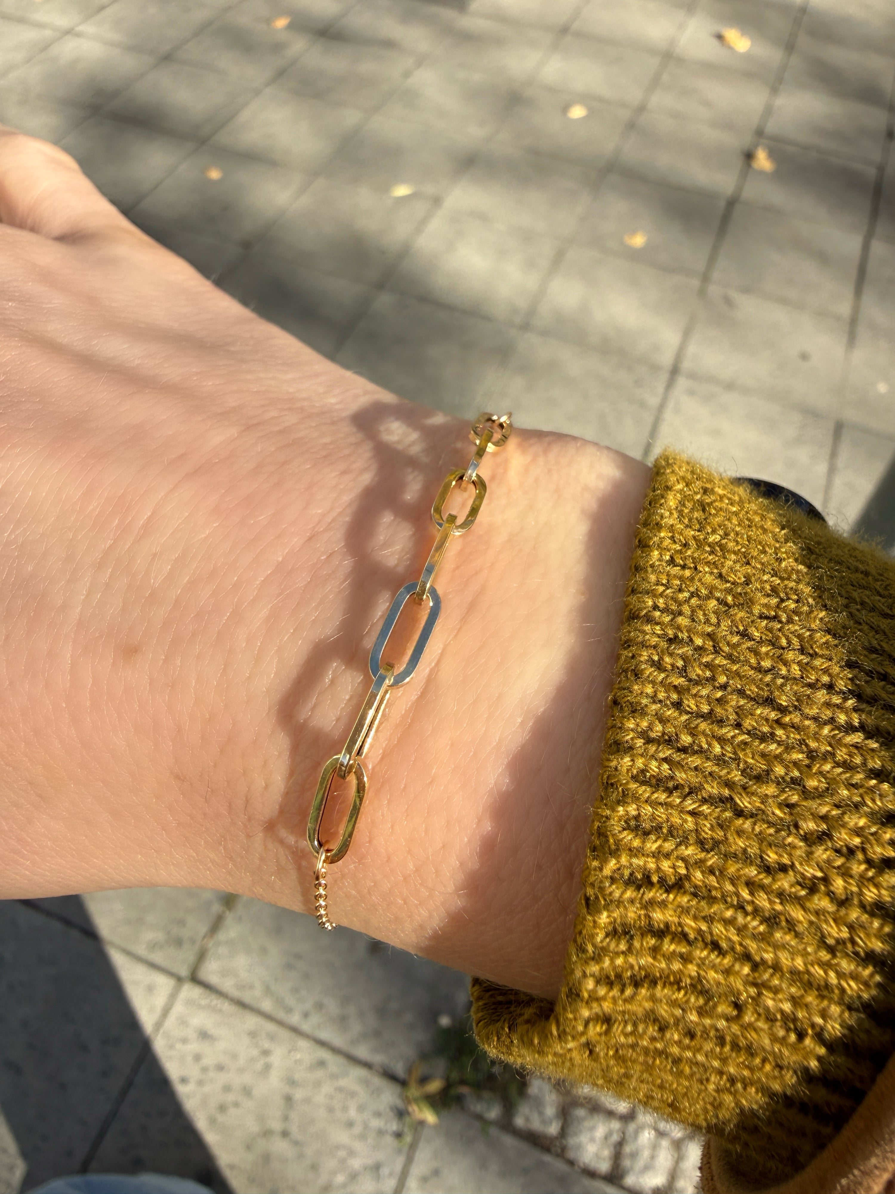 #1434 14k Armband - 17-19cm