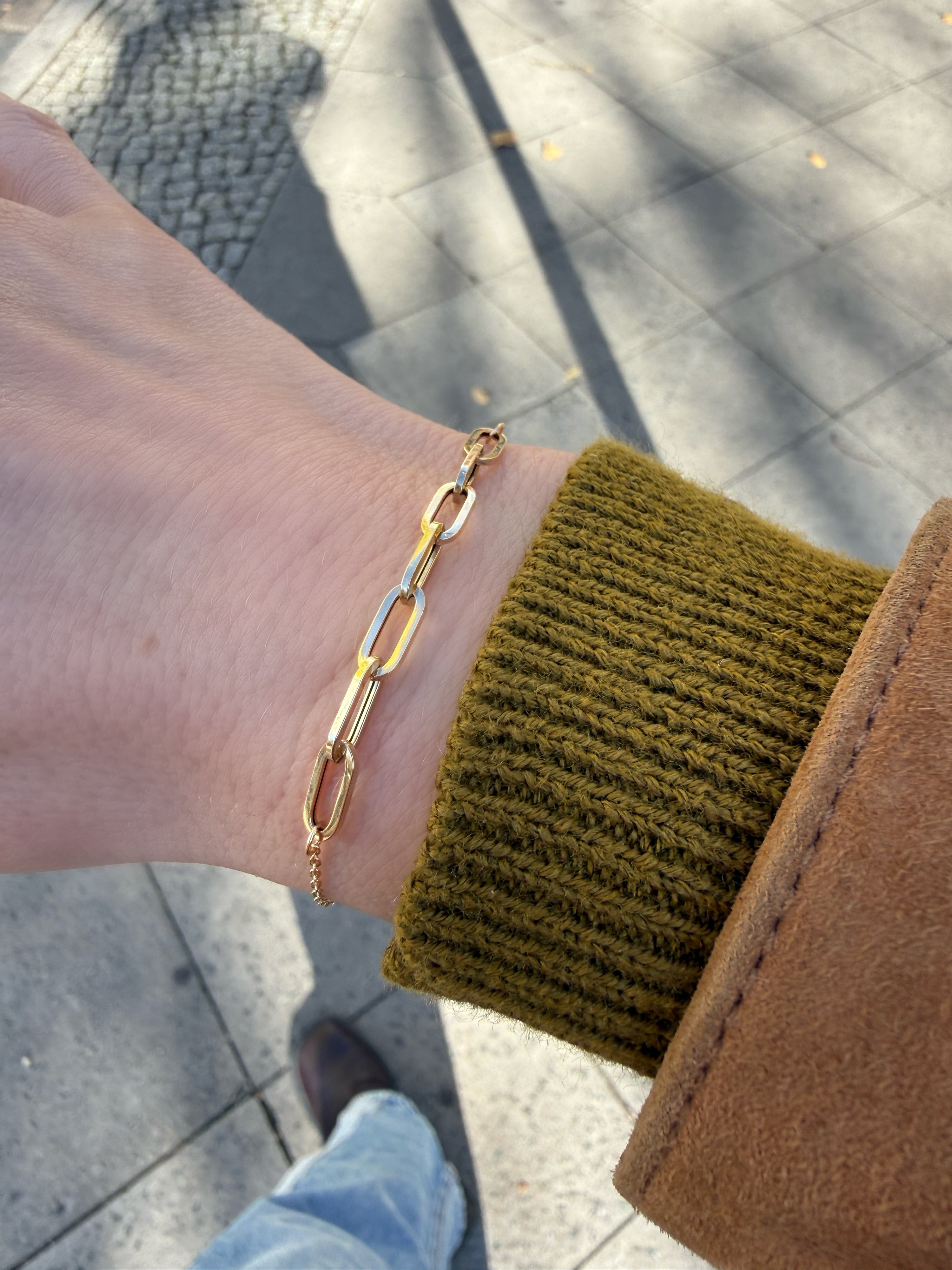 #1434 14k Armband - 17-19cm