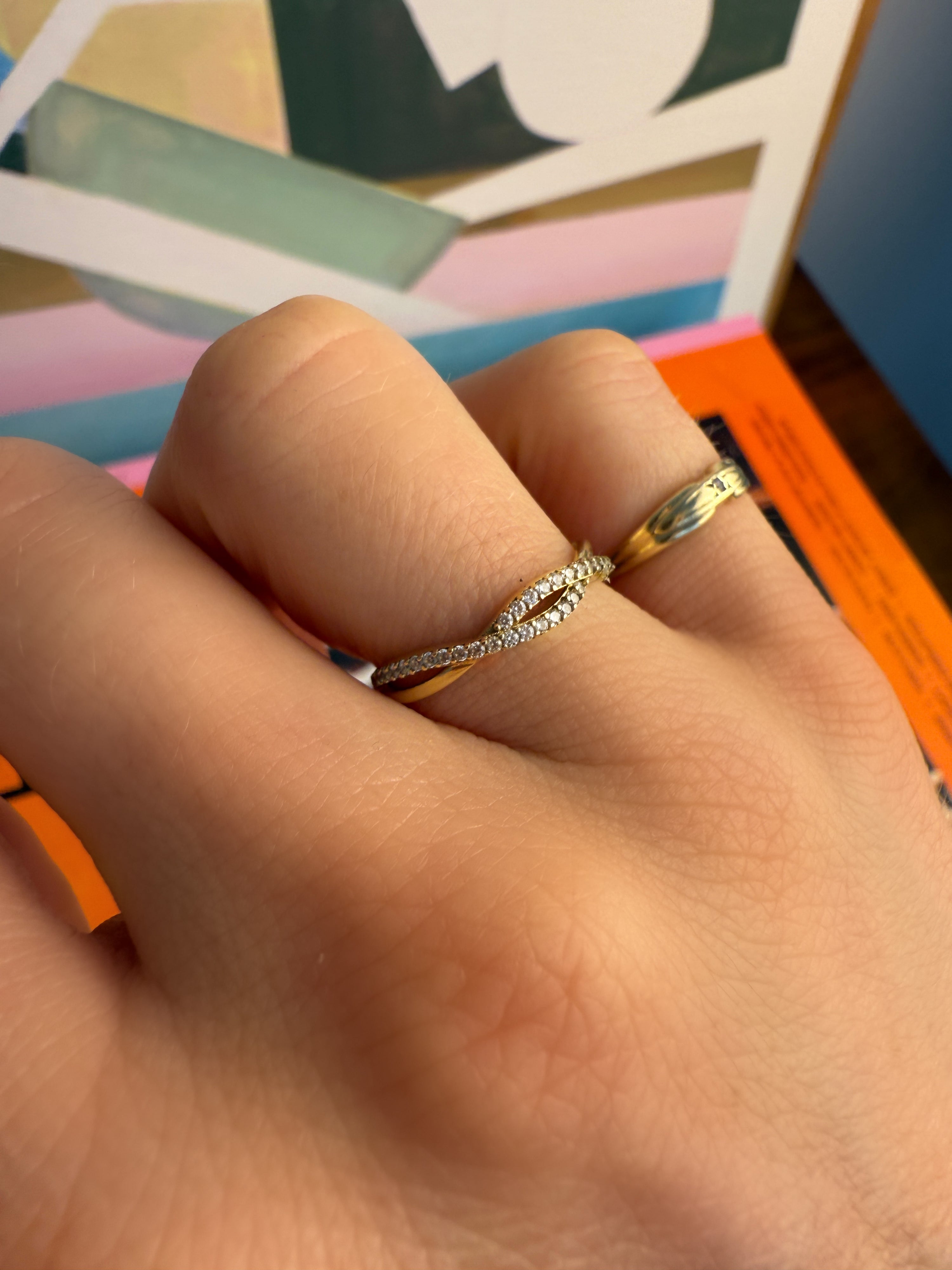 #85 8k Ring mit Zirkonia - RG 52