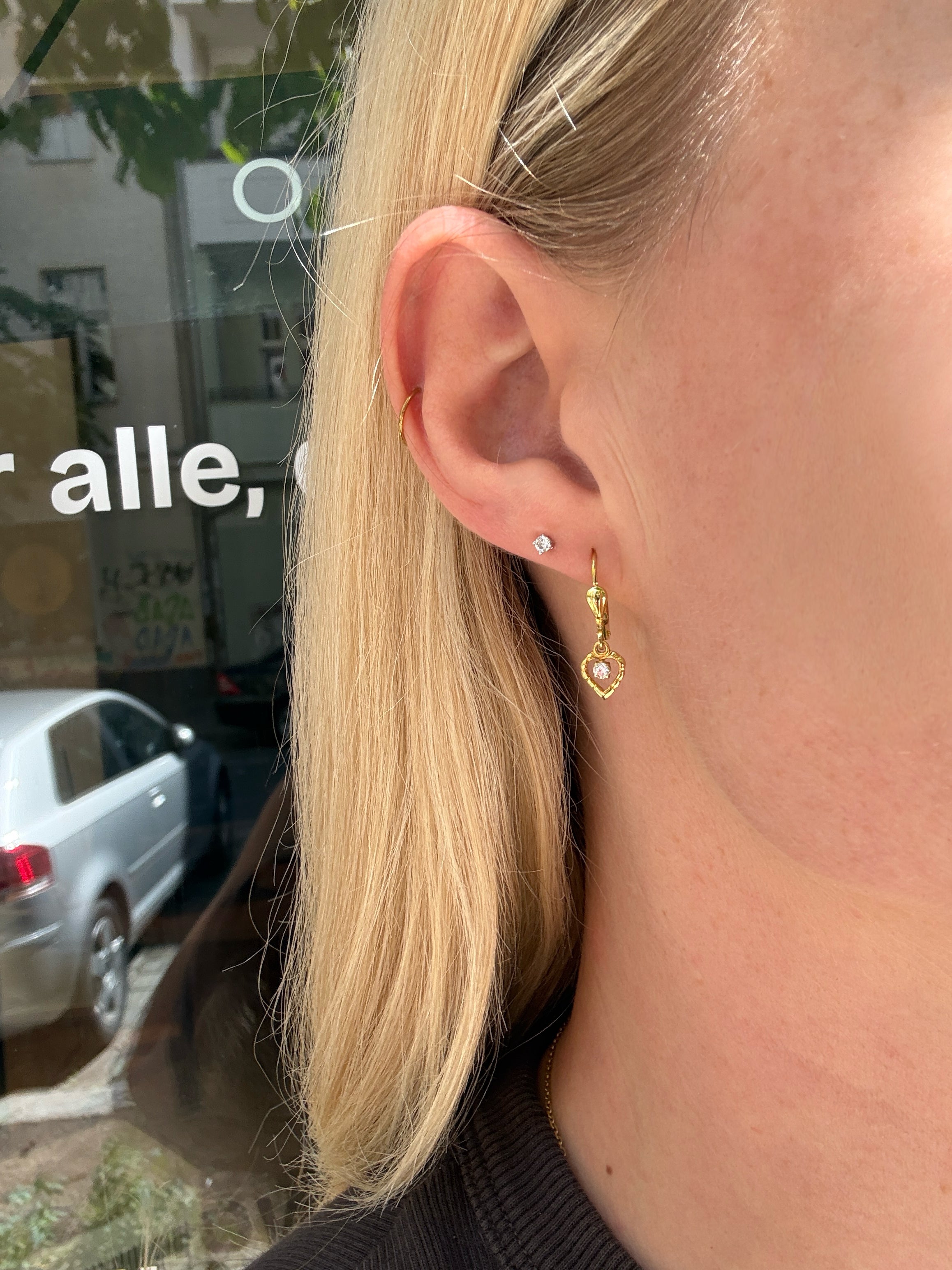 #1201 14k Hoop Earrings - 2cm