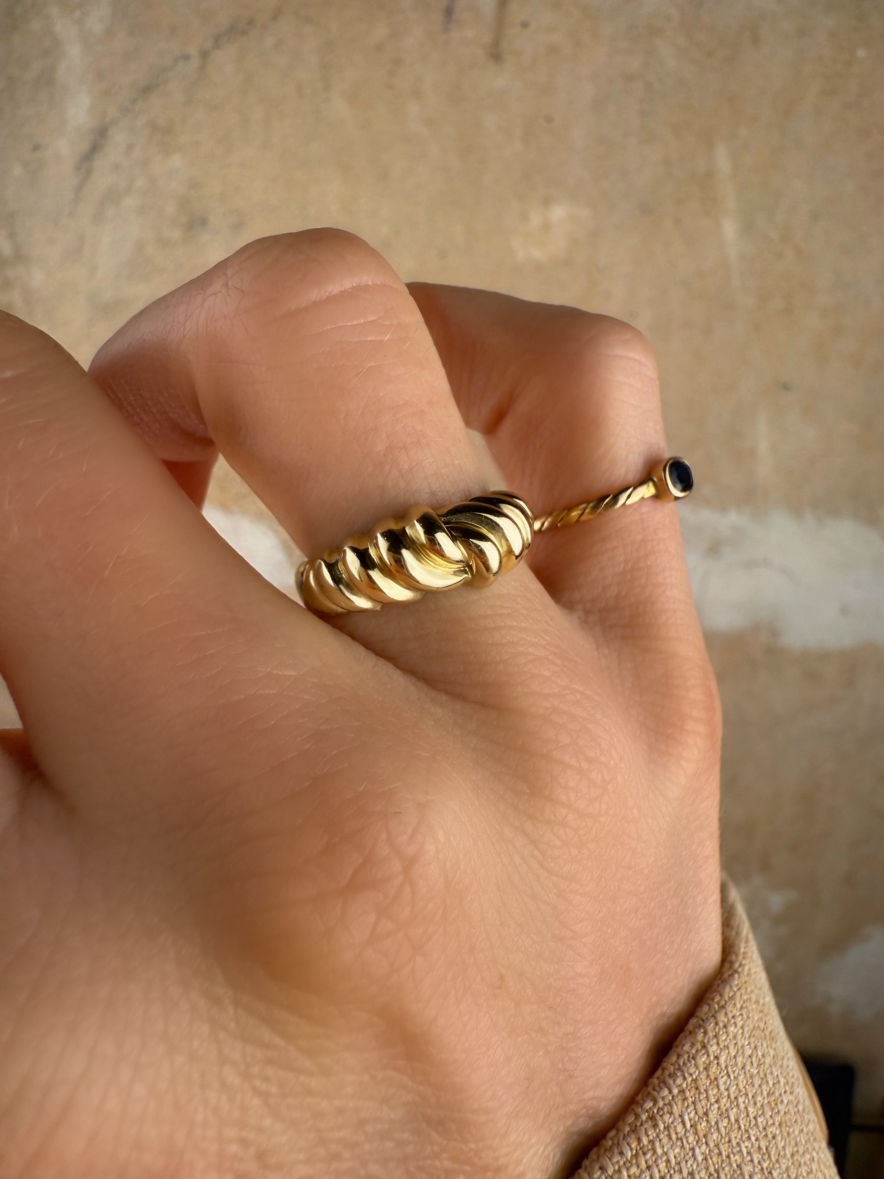 #221 Massiver 14k Ring - RG 52 - 3,2g