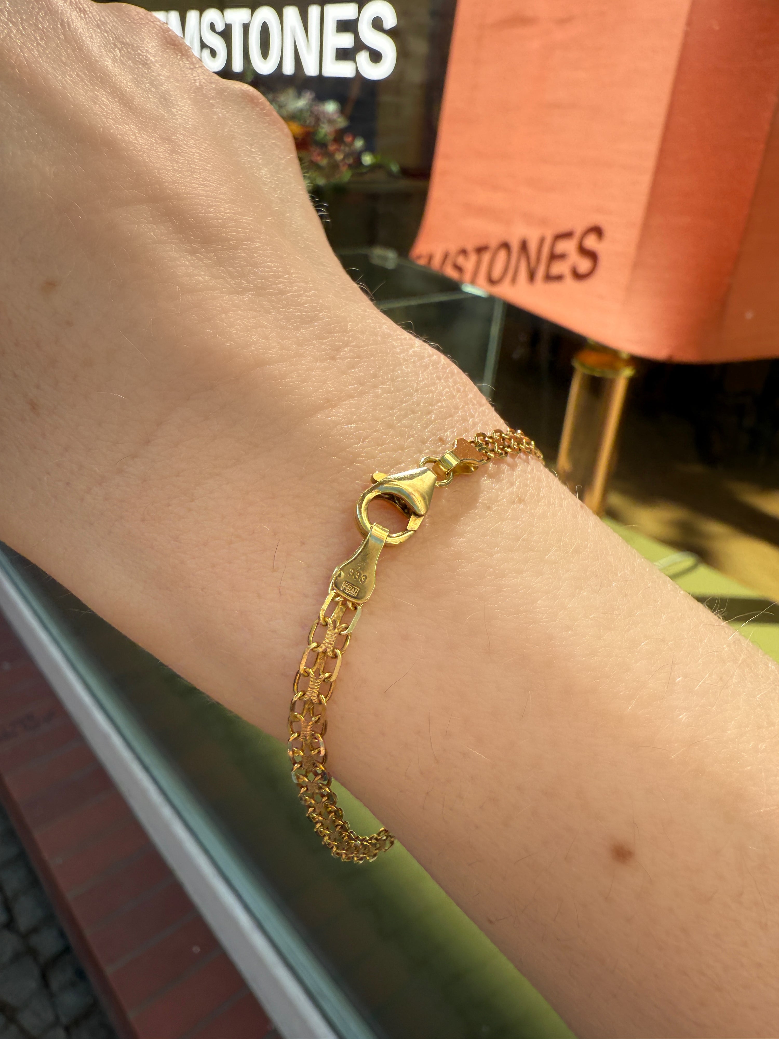 8k Gelbgold Armband