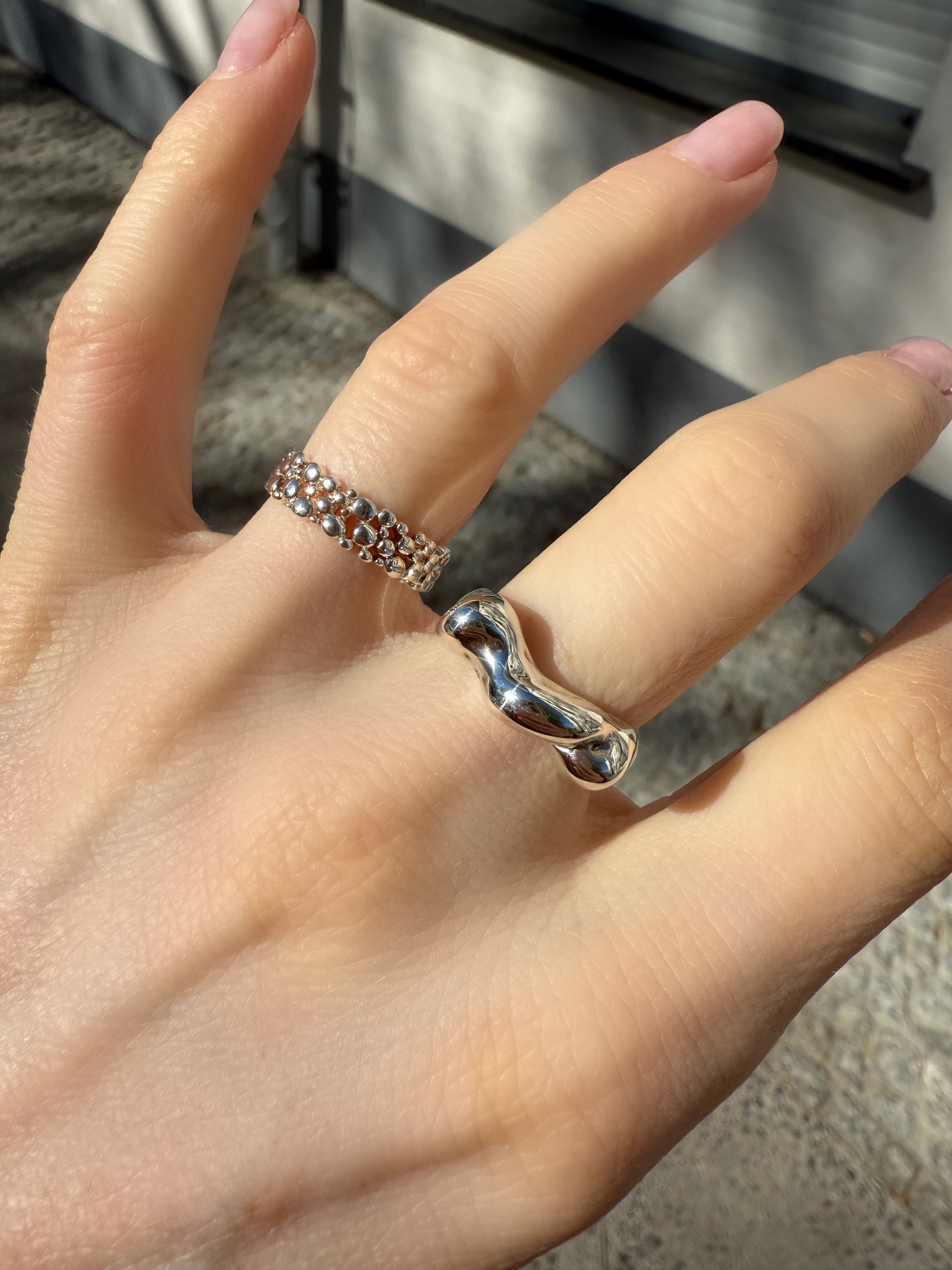 #939 Massiver 925er Silber Ring - RG 51