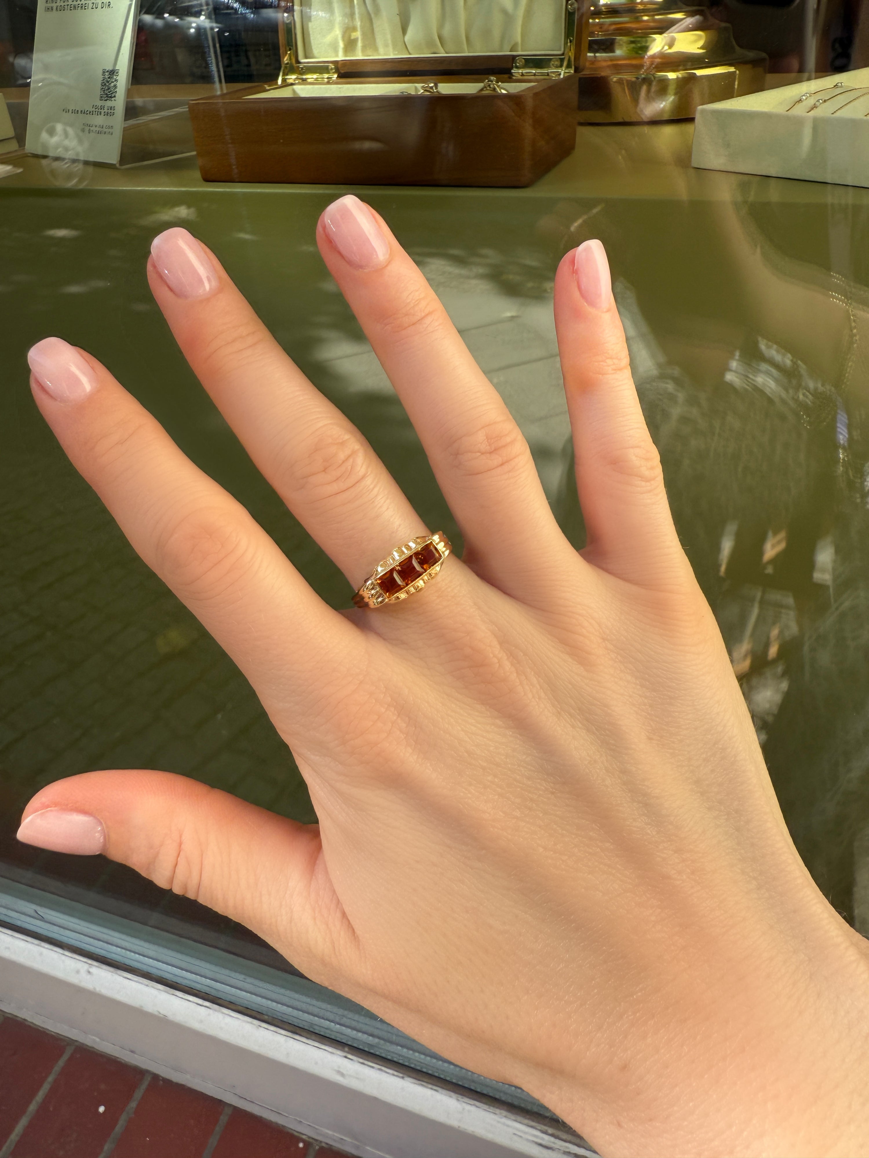 #1038 8k Ring mit Citrin - RG 58