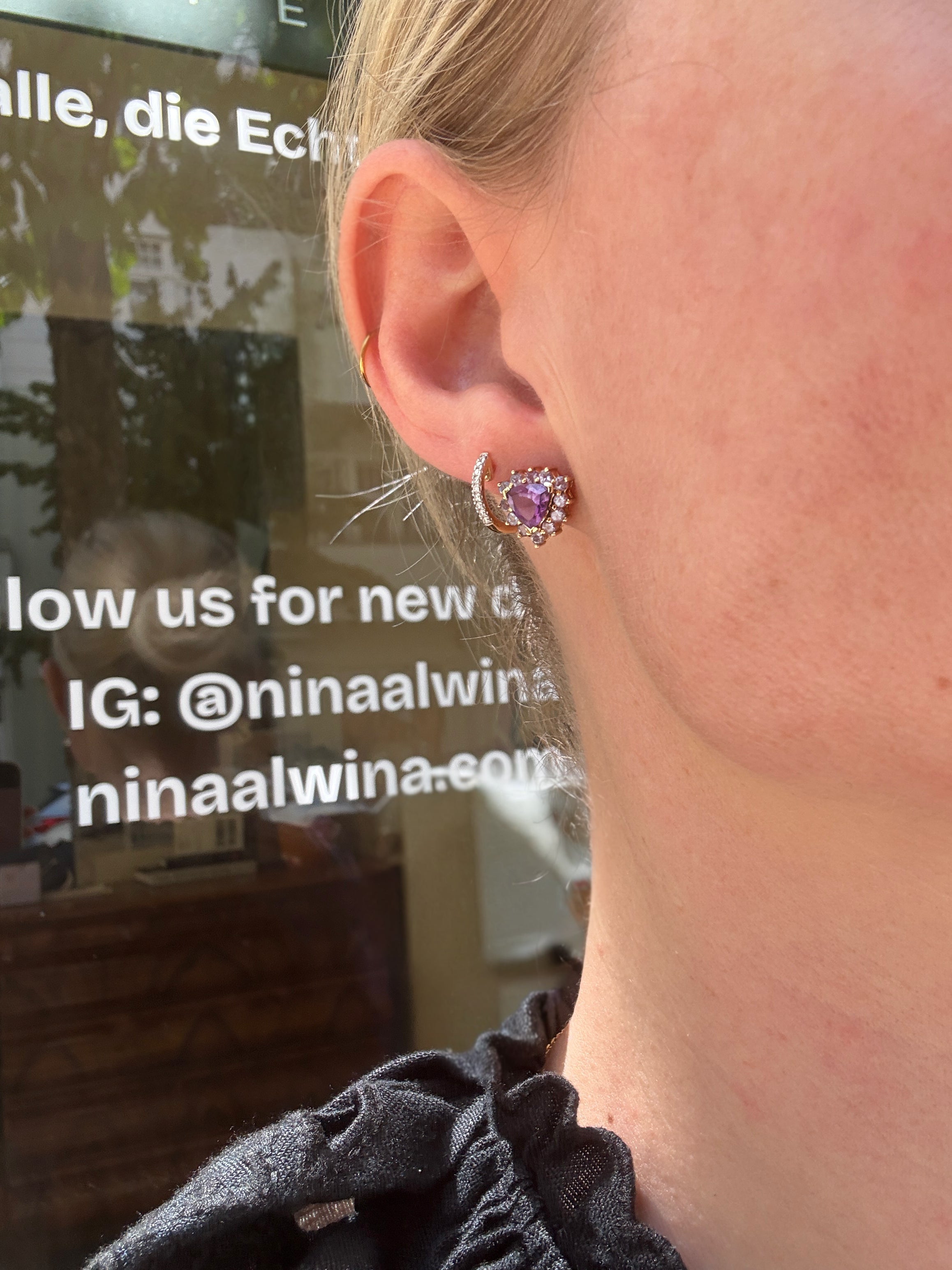 #1201 14k Hoop Earrings - 2cm