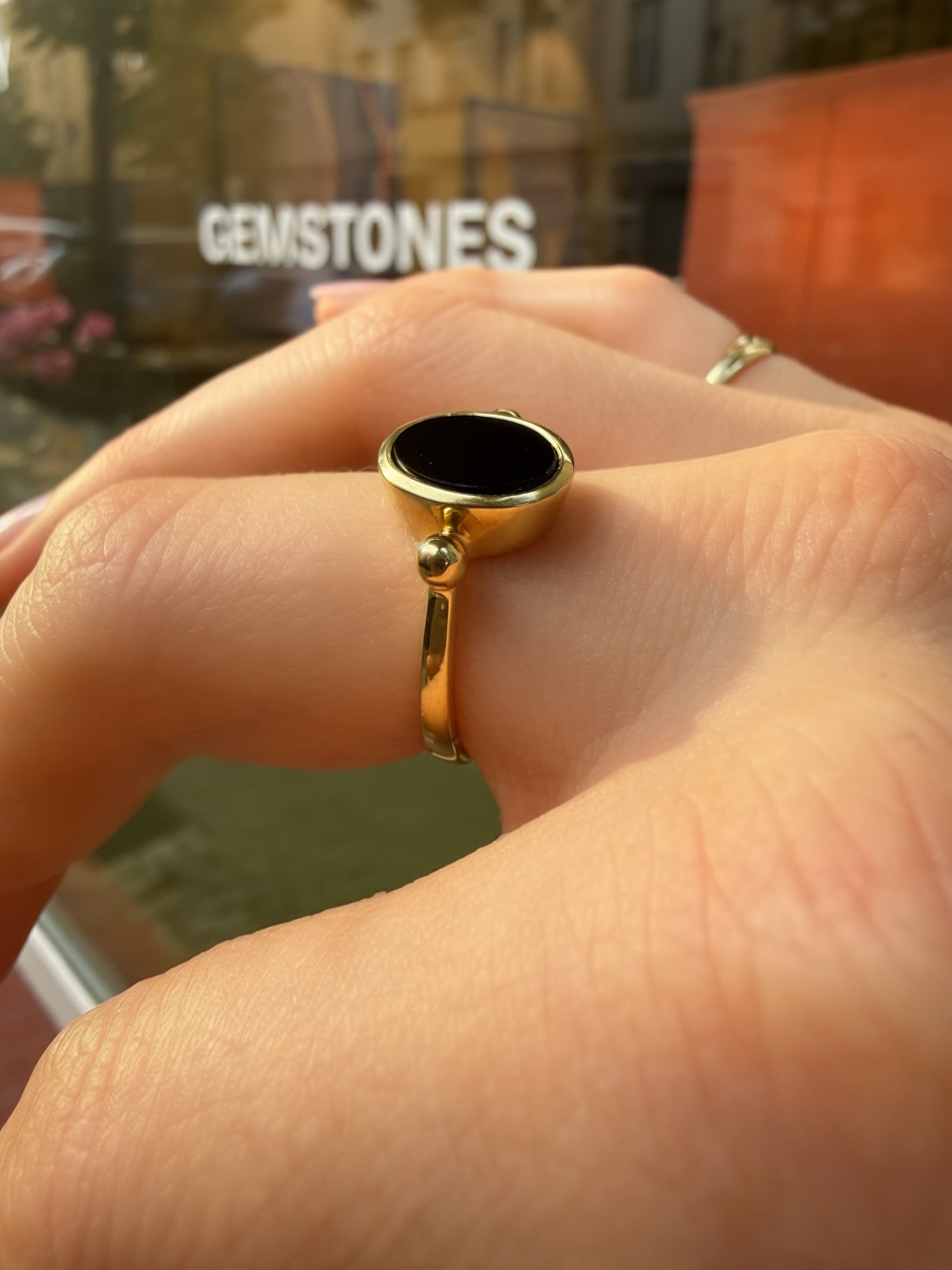 #1356 8k Ring mit Onyx - RG 55
