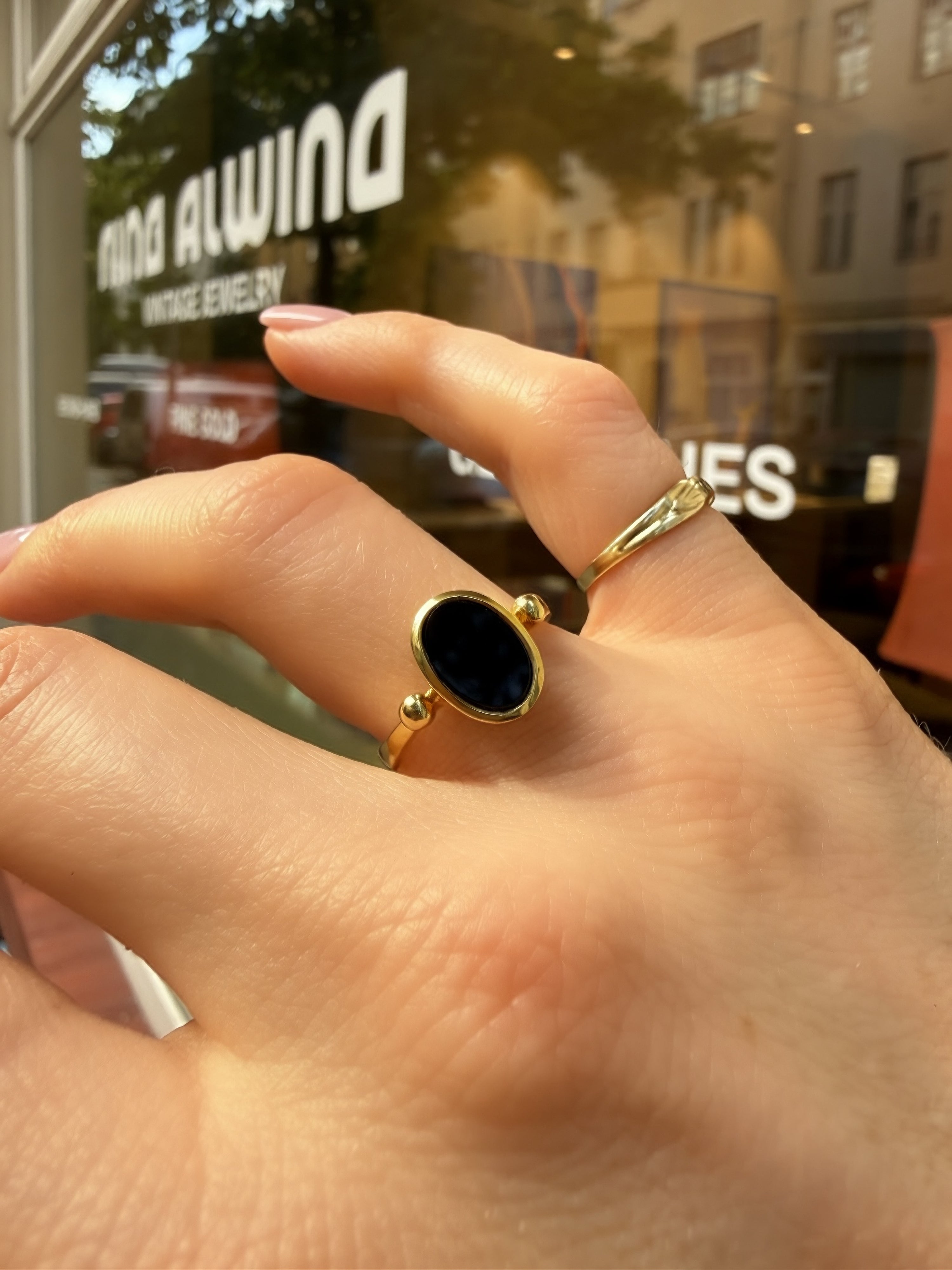 #1356 8k Ring mit Onyx - RG 55