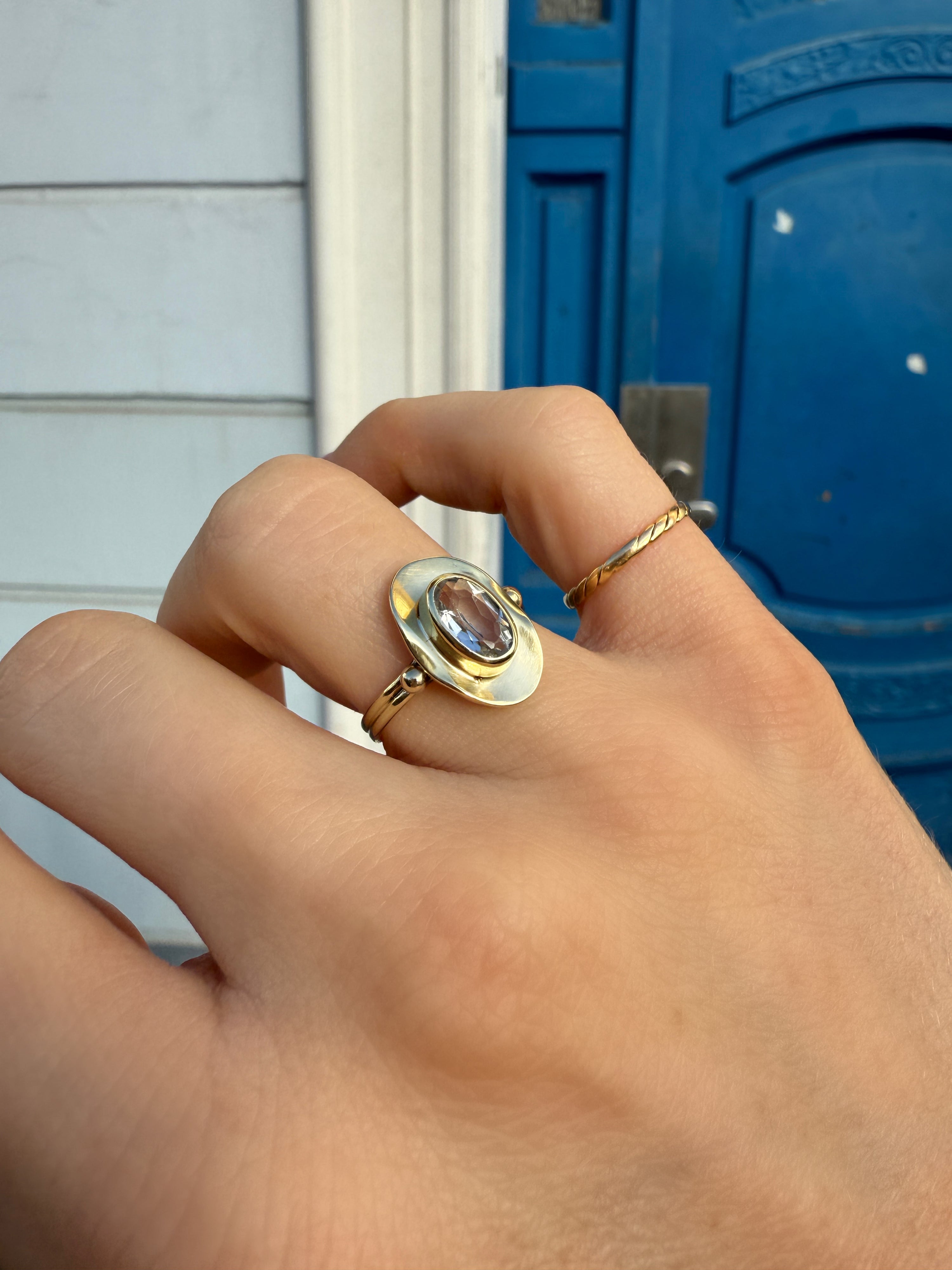 #233 8k Ring mit Topas - RG 55