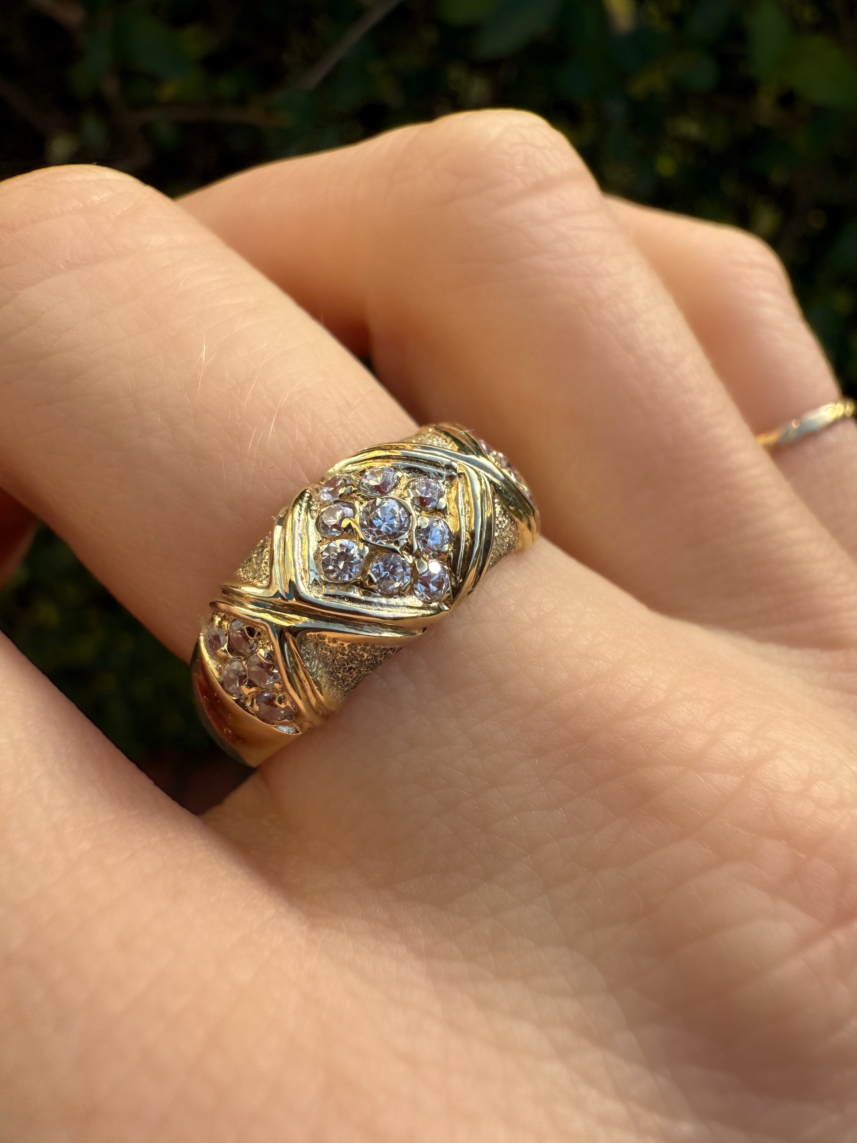 #248 8k Ring mit Zirkon - RG 60