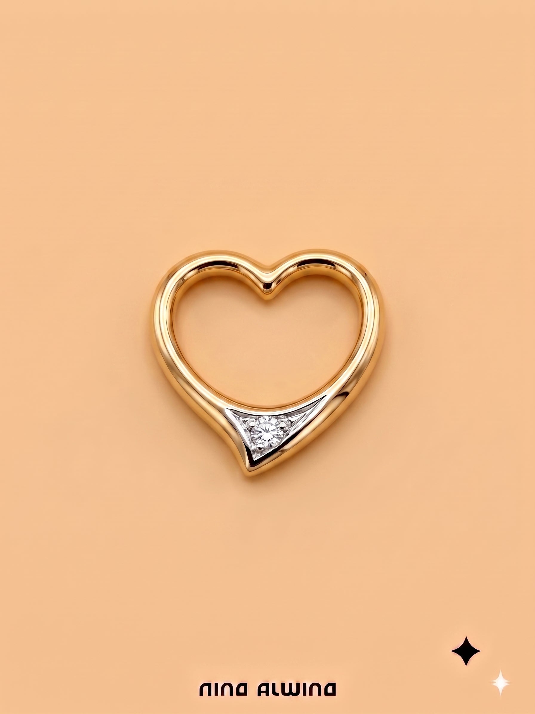 #1188 14k Ring with Pearls & Diamonds - Ring Size 58