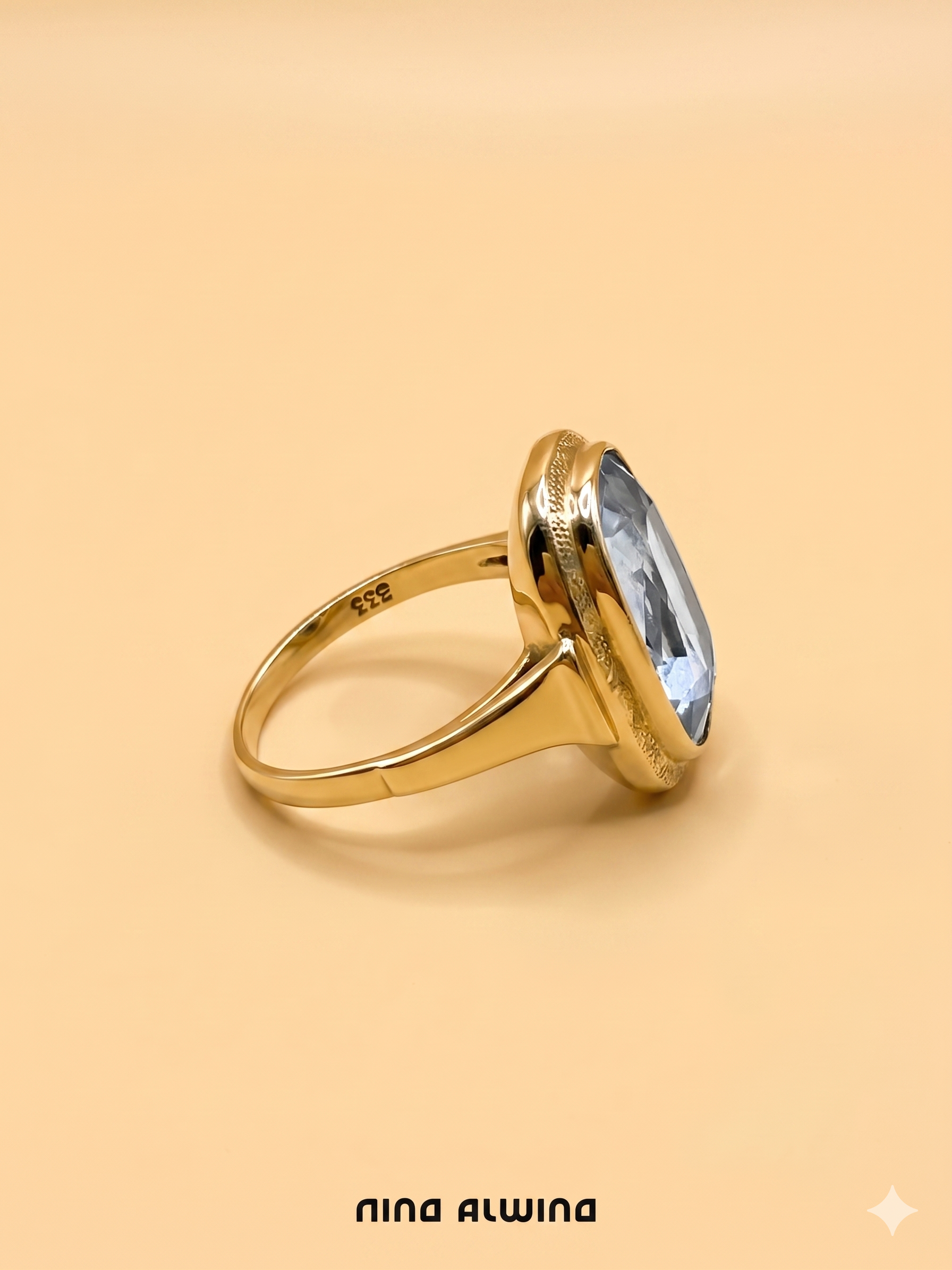 #1068 8k Ring mit Spinell - RG 56