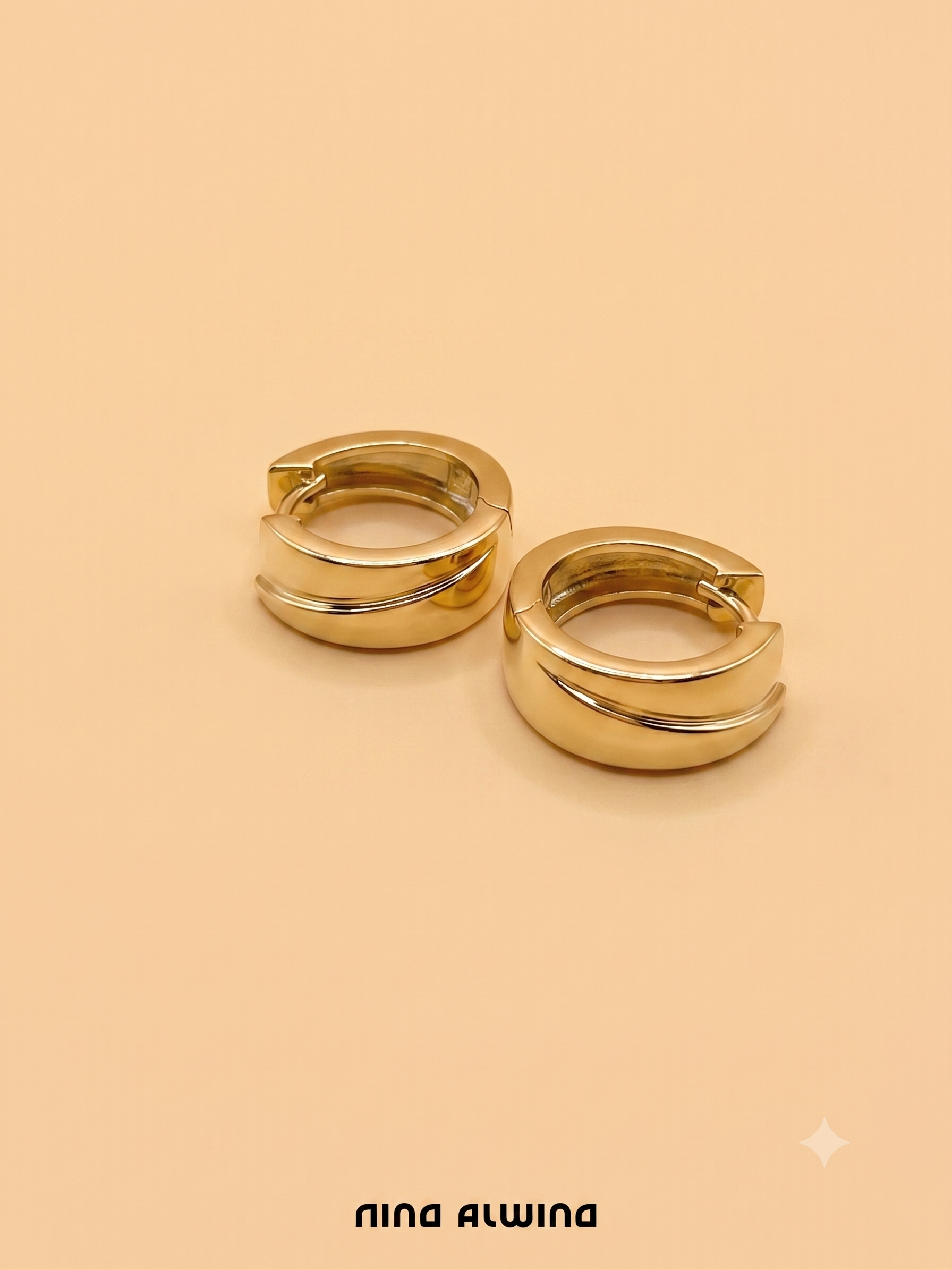 #1202 8k Creolen - 1.4cm
