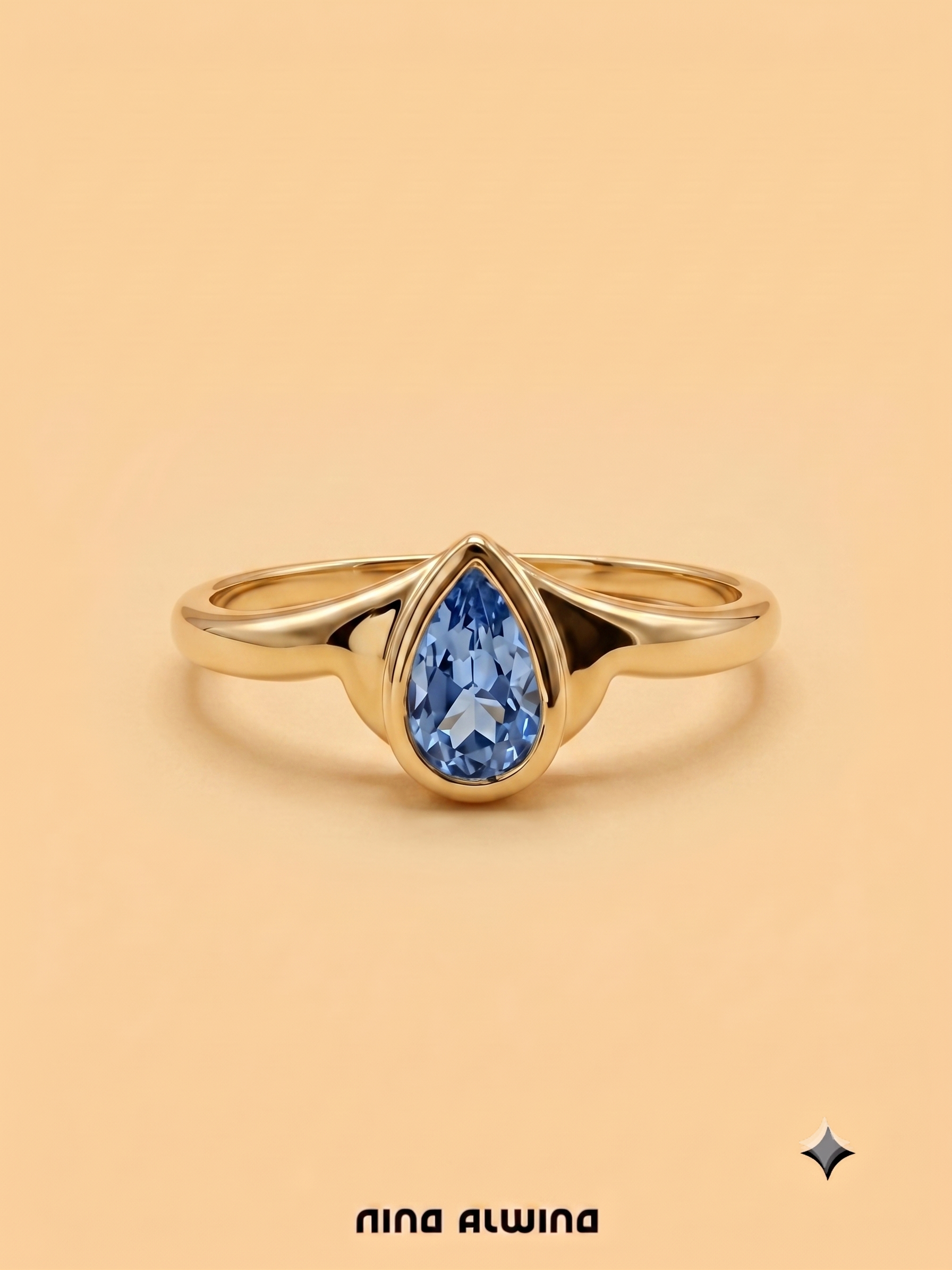 #1114 8k Ring mit Spinell - RG 58