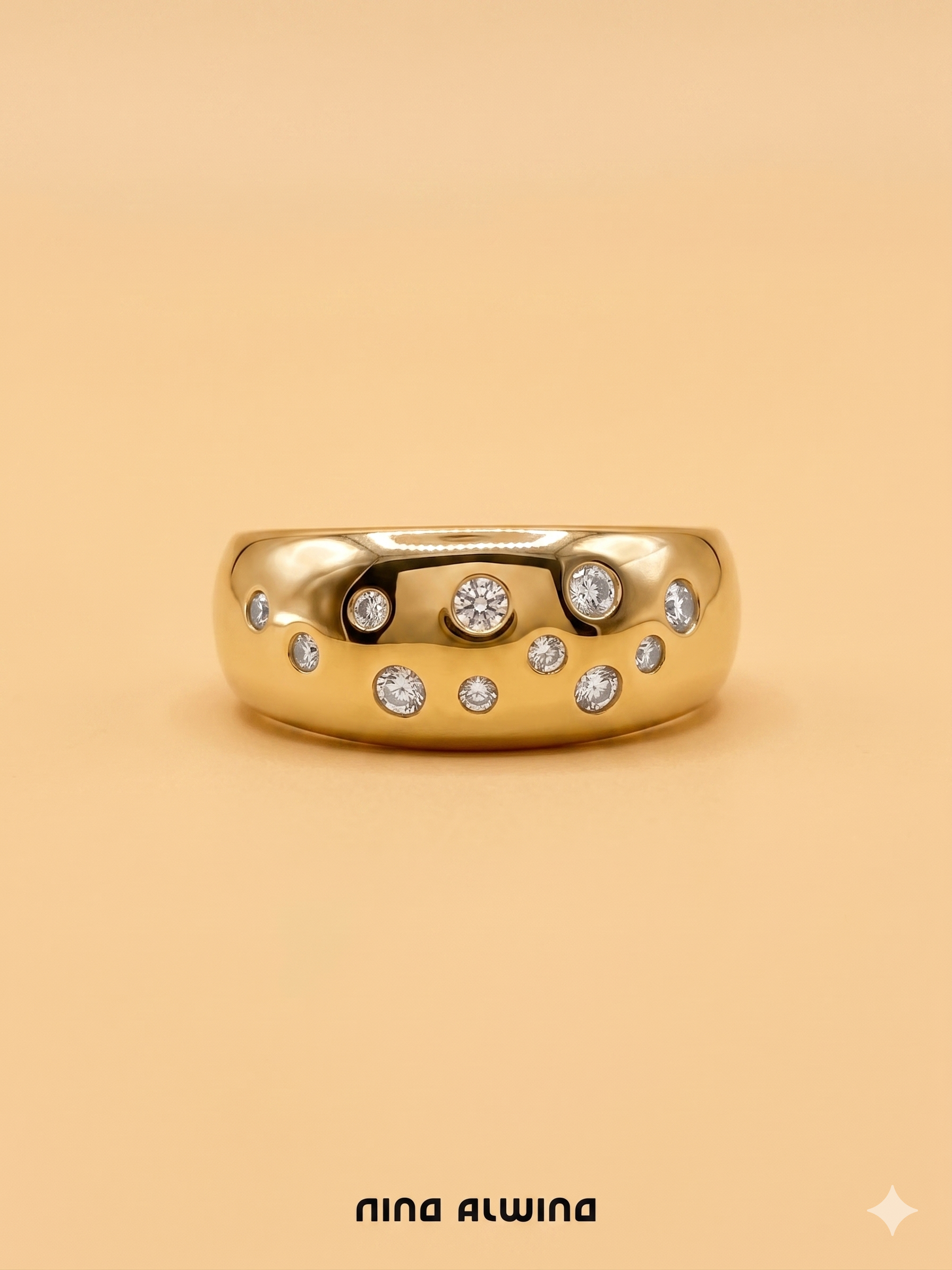 #1074 8k Ring mit Zirkonia - RG 57