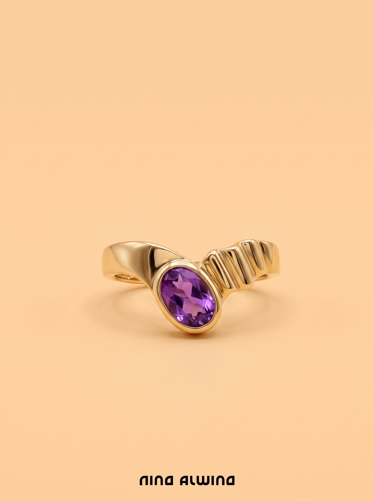 #1412 14k Ring with Ruby & Diamonds - Ring Size 55