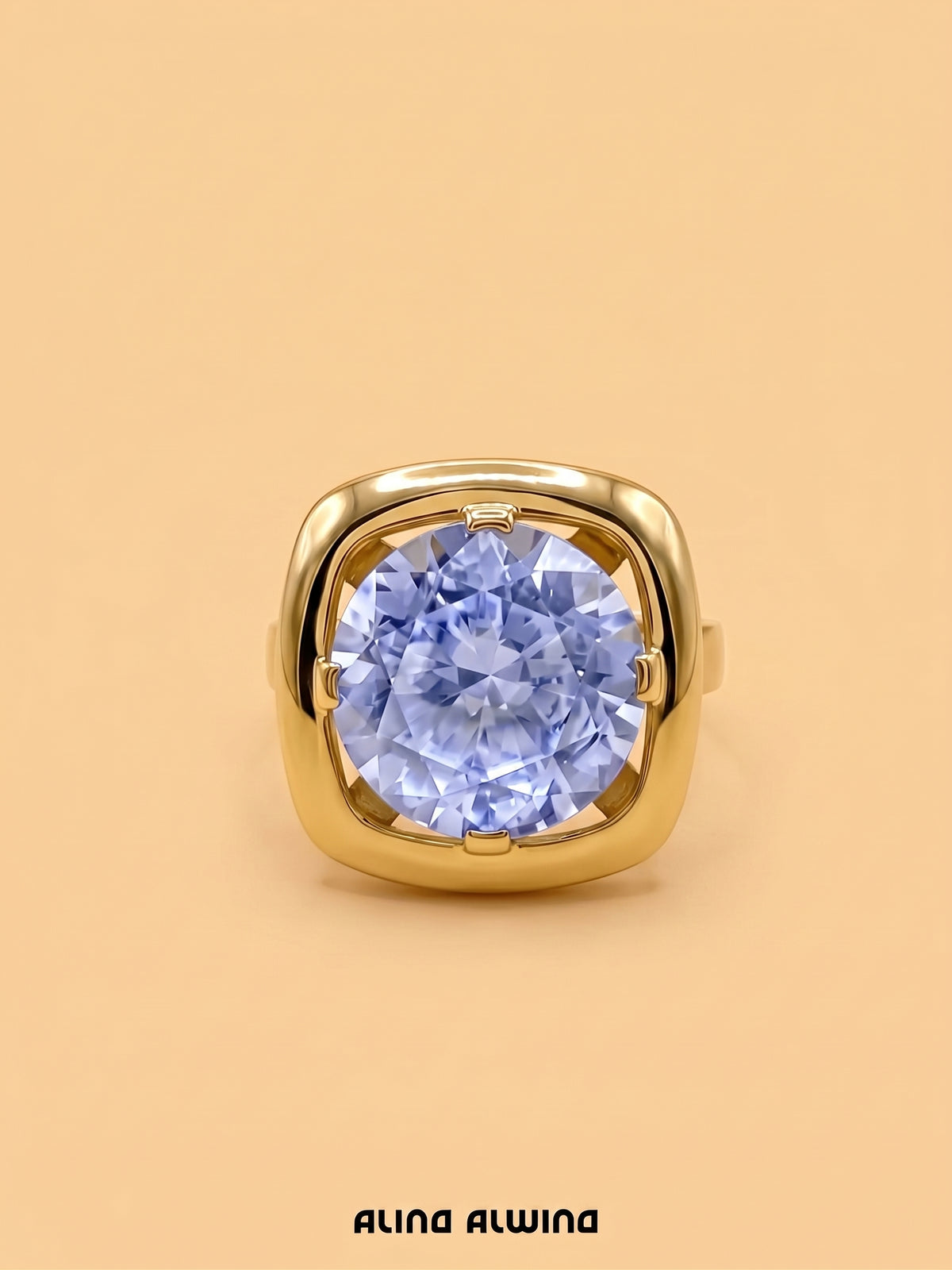 #1188 14k Ring with Pearls & Diamonds - Ring Size 58