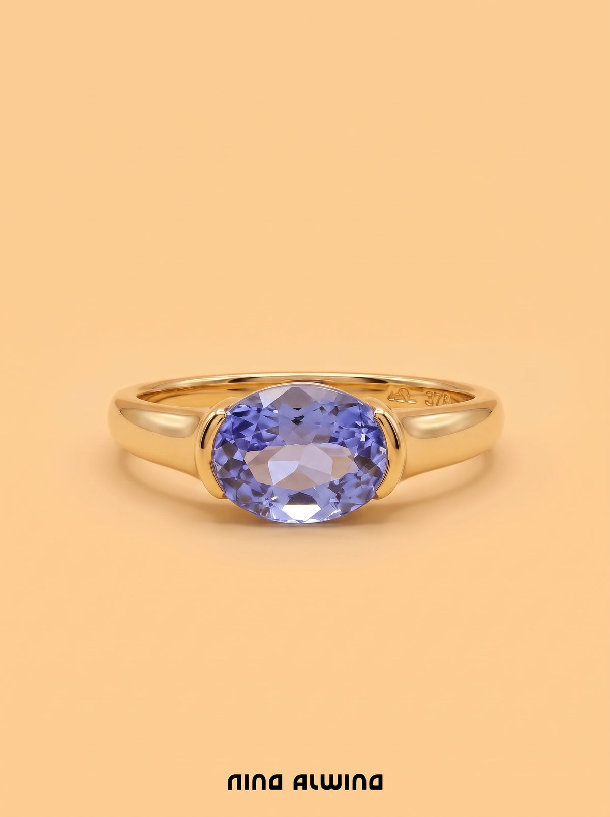 #1412 14k Ring with Ruby & Diamonds - Ring Size 55