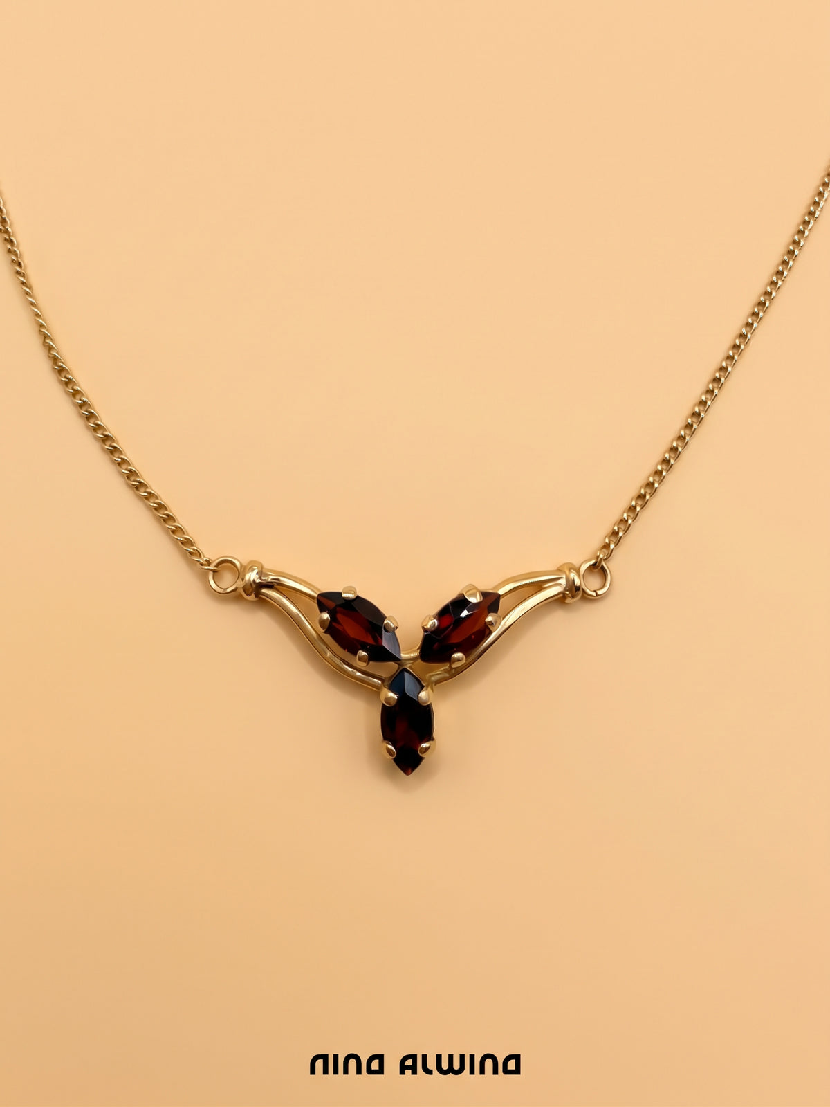 #1410 8k Heart Pendant - 1.9cm