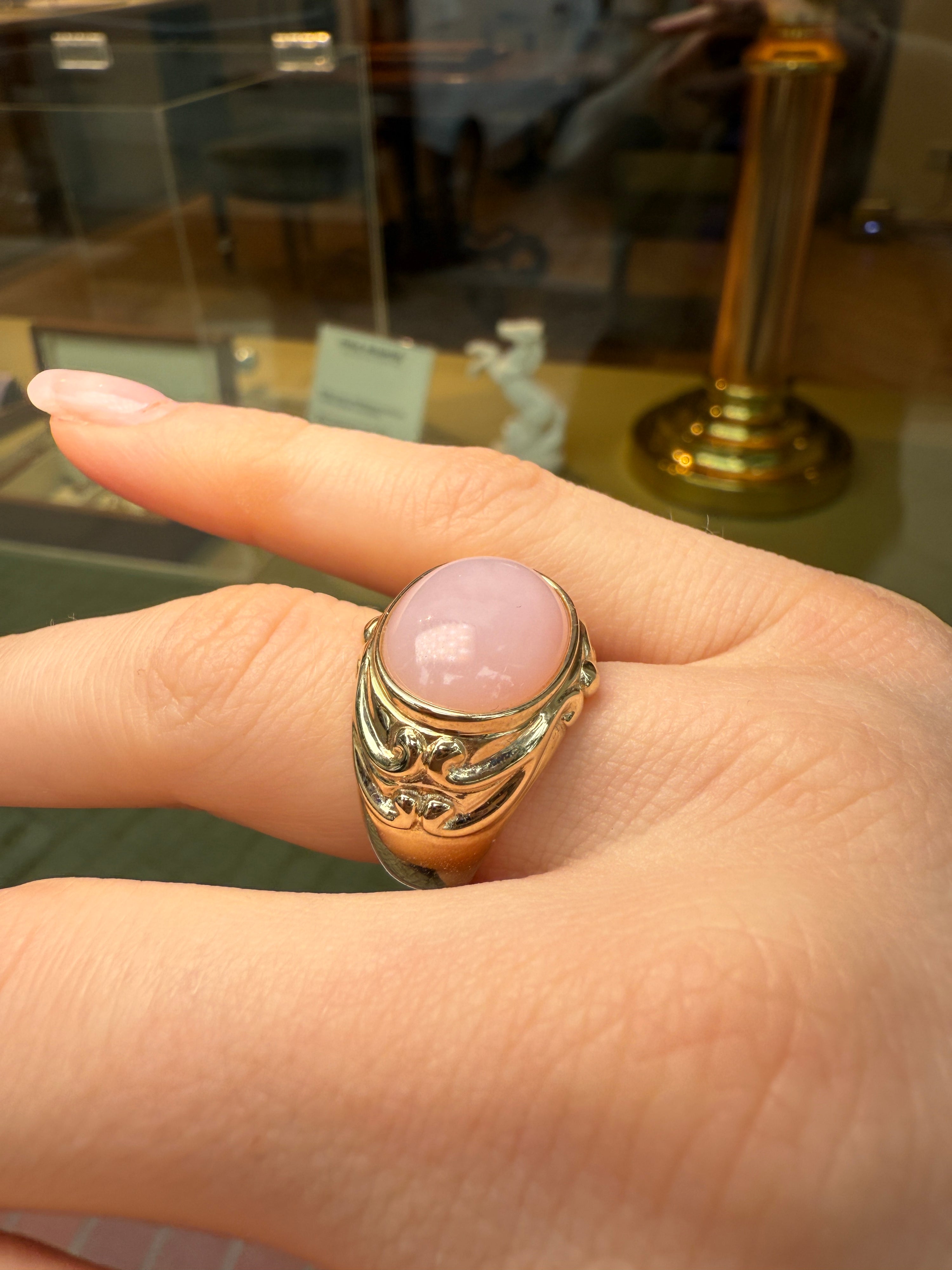 #994 9k Ring mit Andenopal - 52