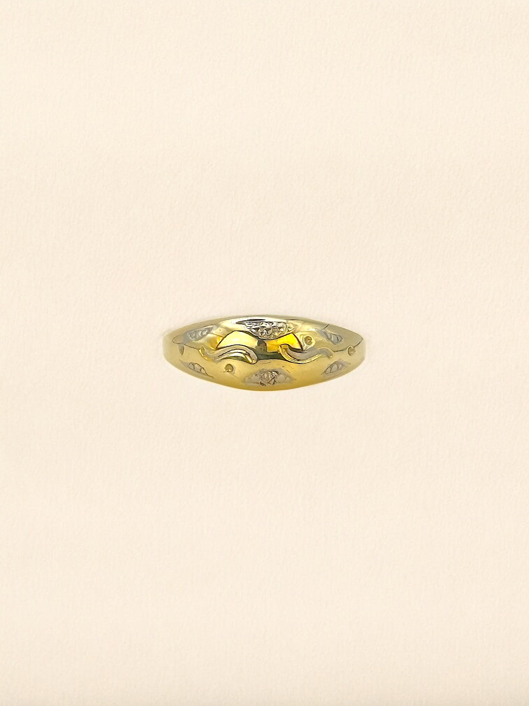 #9 Ring mit Diamant - RG 56