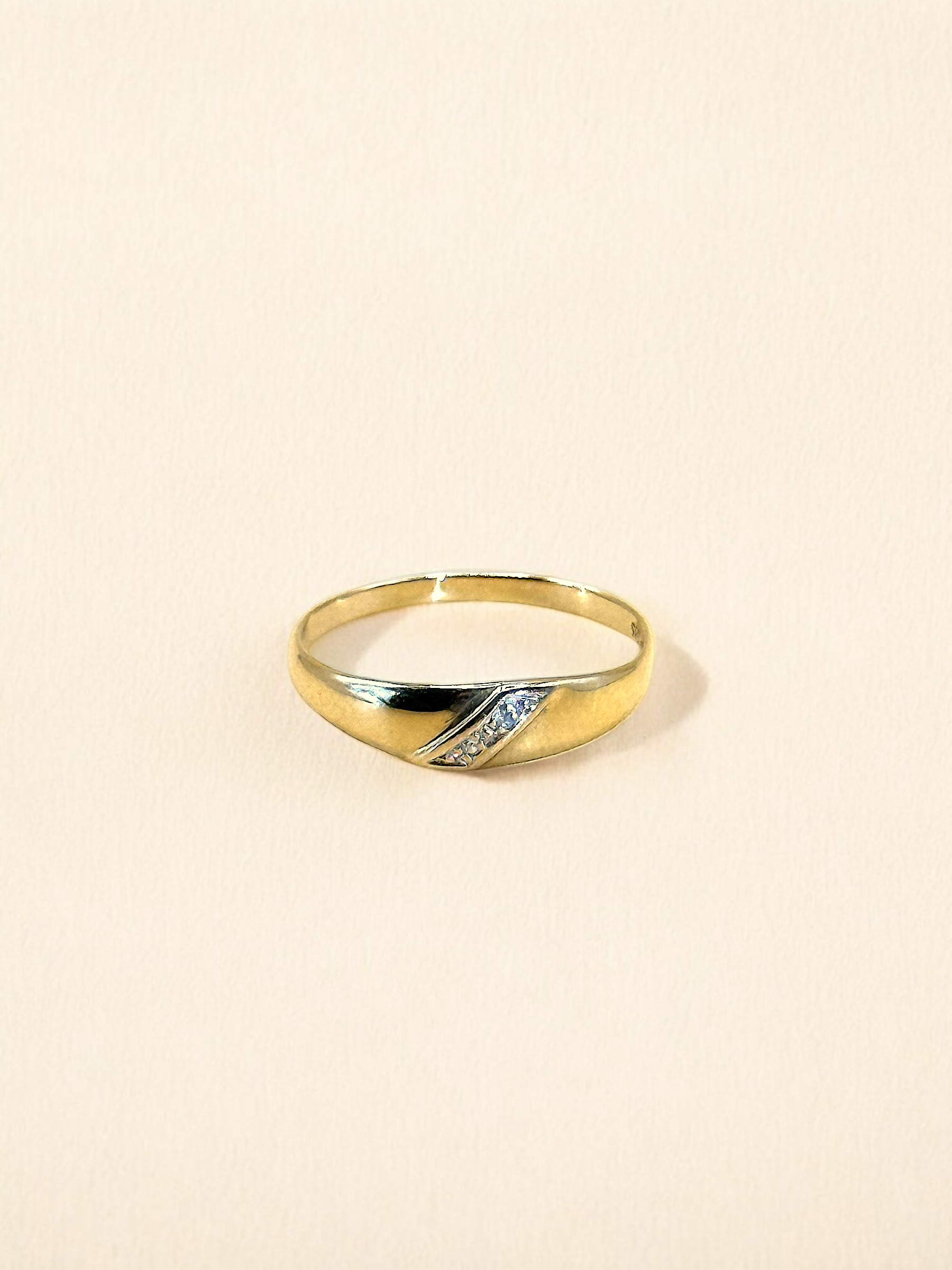 #11 Ring mit Diamanten - RG 54