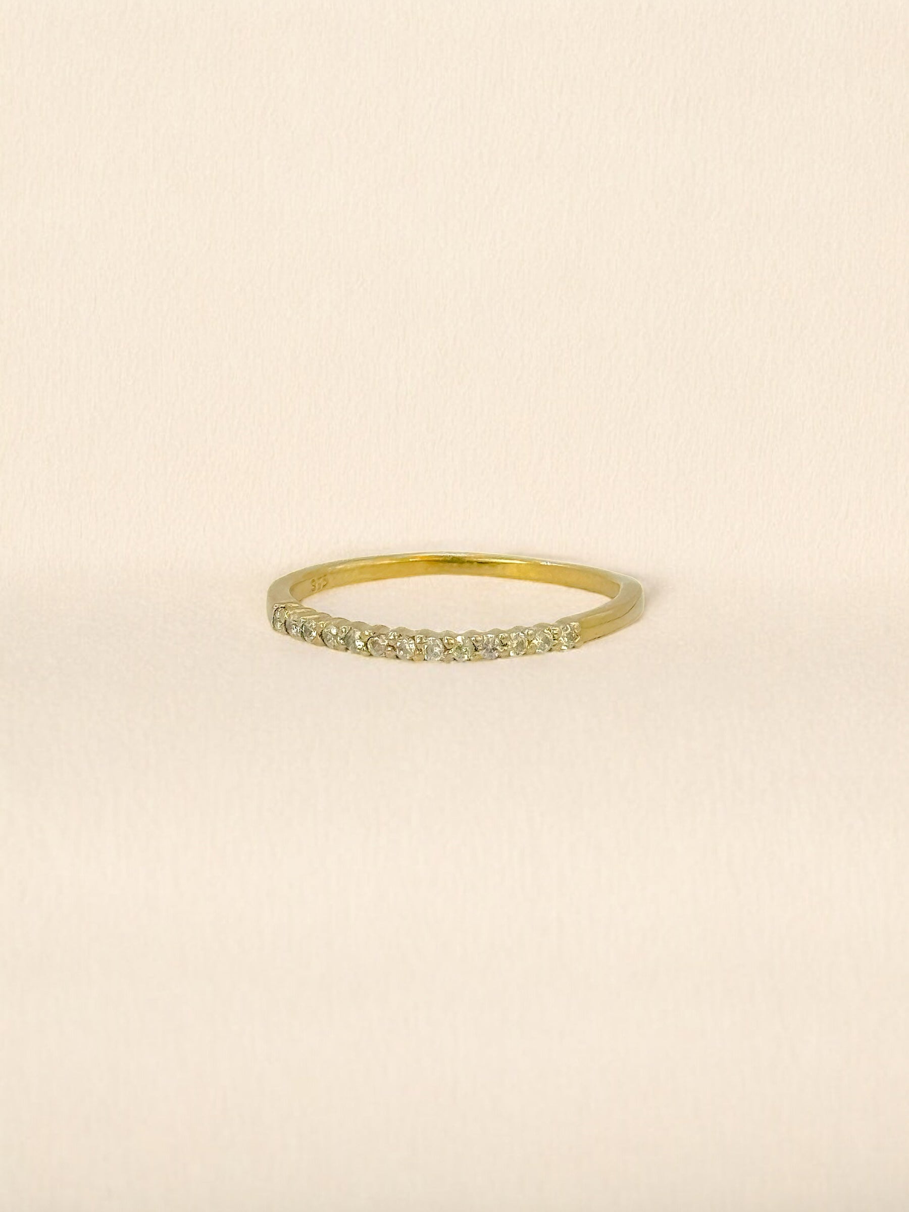 #12 Ring mit Zirkonia - RG 54