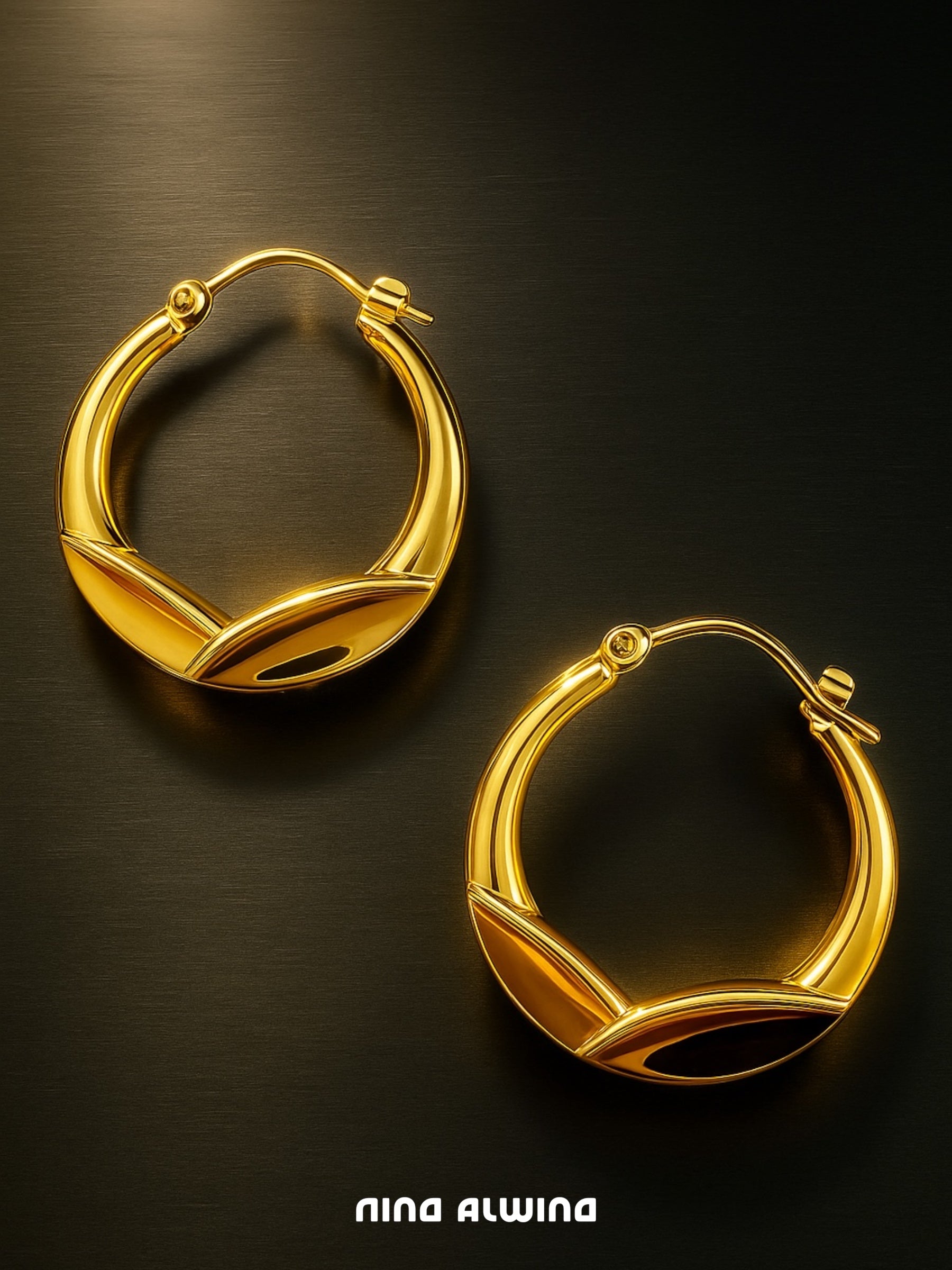 #104 8k Creolen 2,4cm