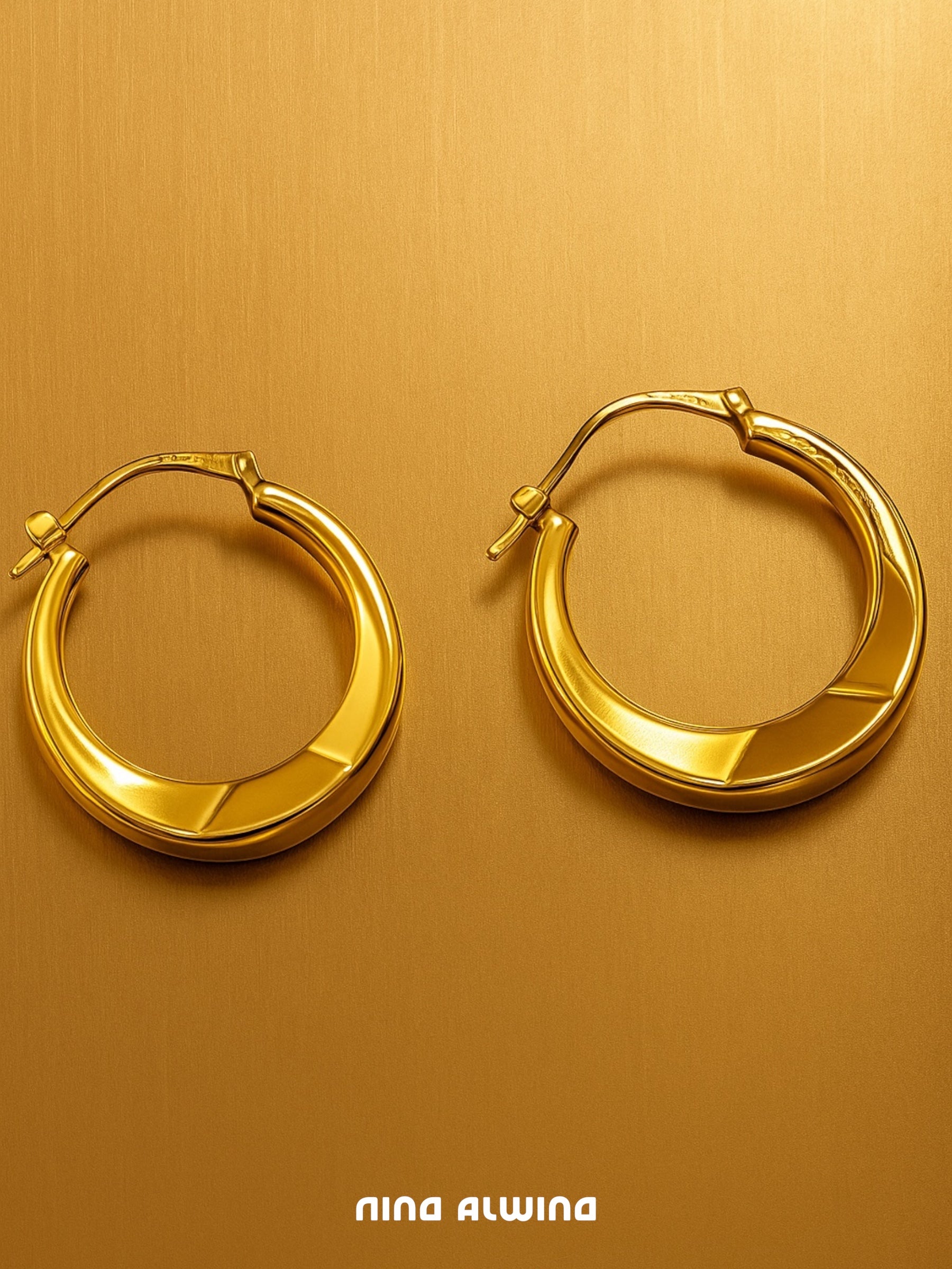 #105 8k Creolen 2,3cm