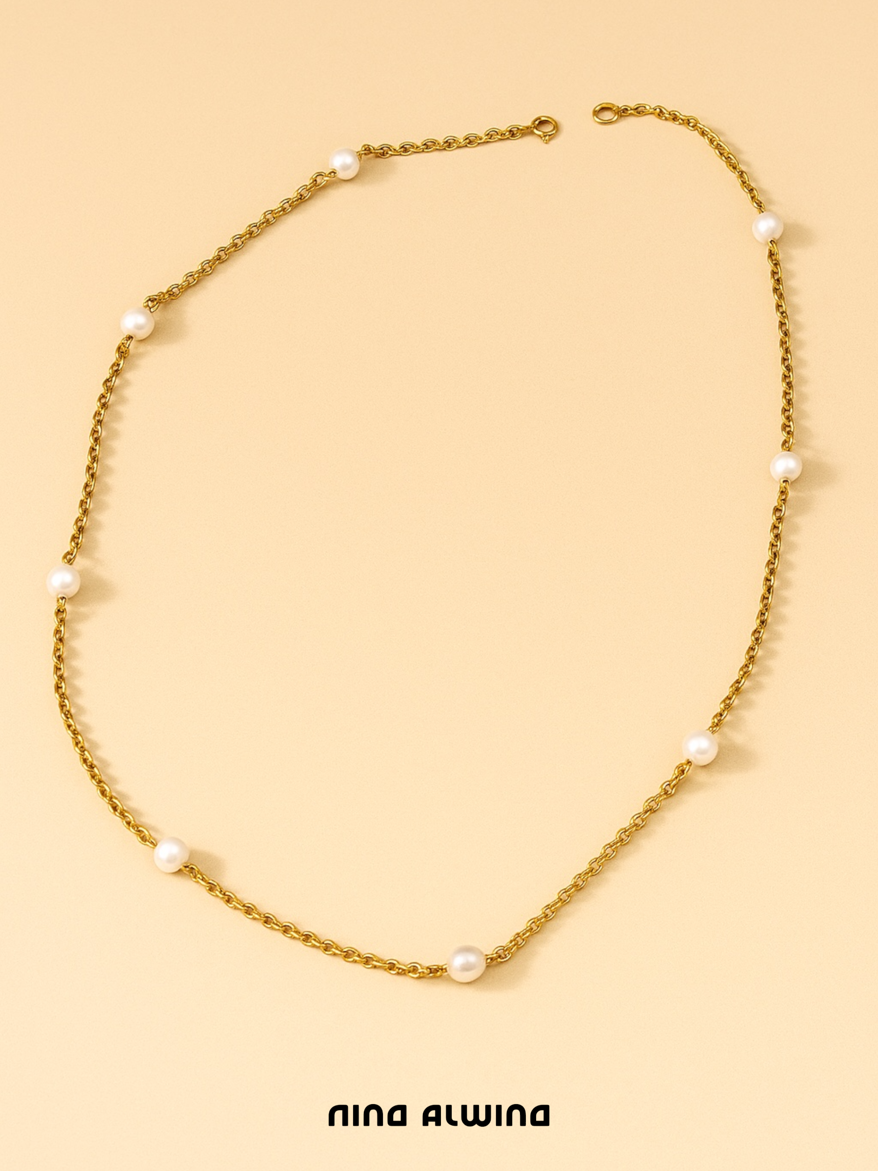 #168 8k Perlenkette - 45cm