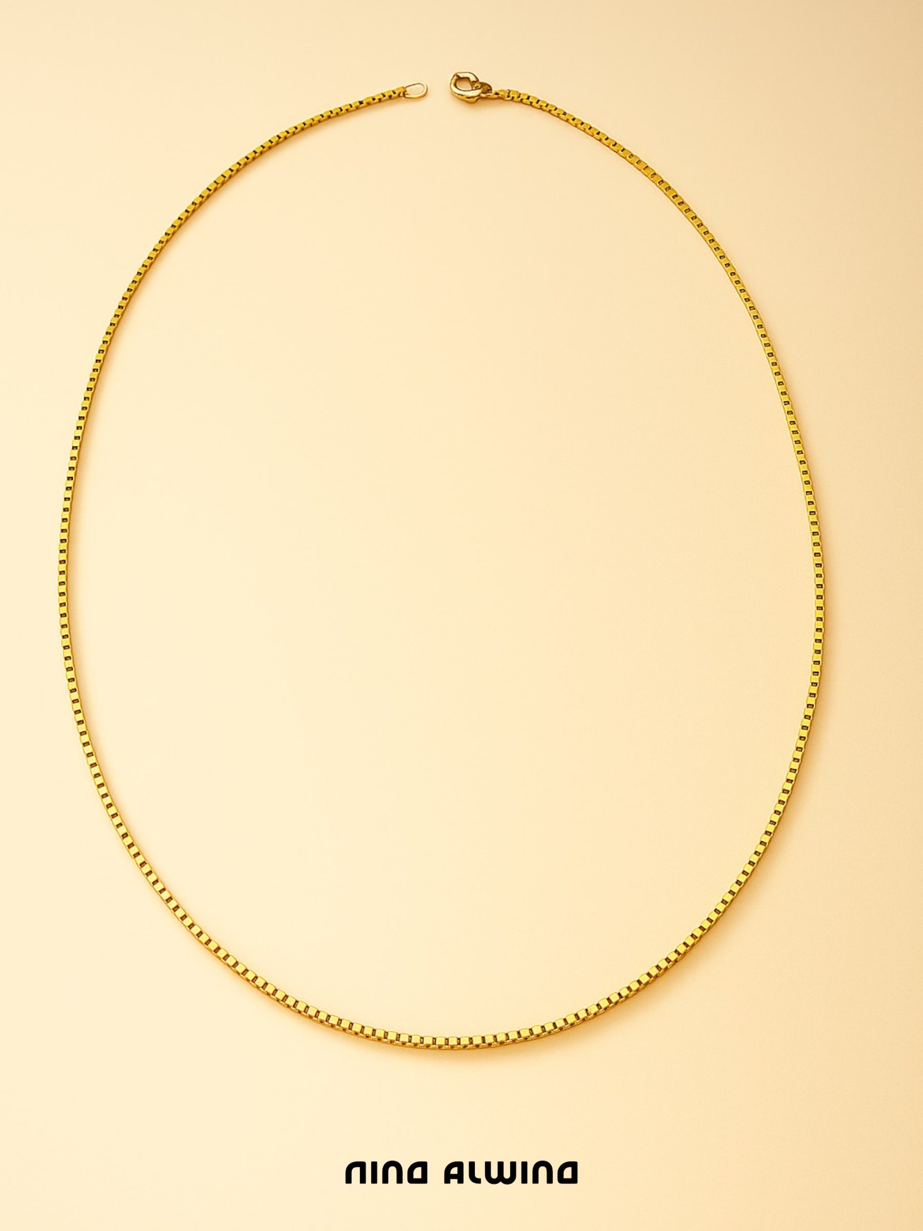 #217 8k massive Venezianer Kette - 45cm