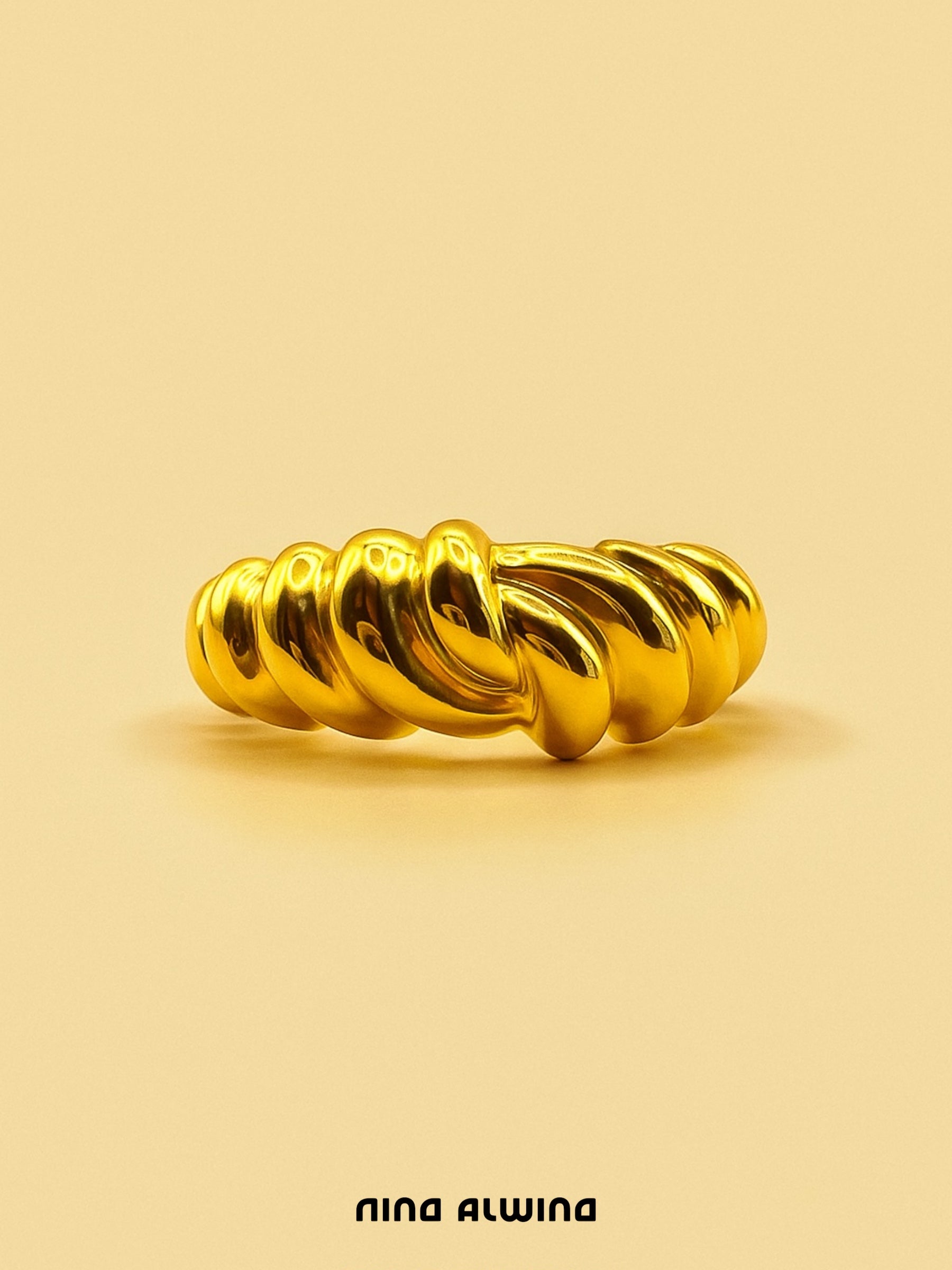 #221 Massiver 14k Ring - RG 52 - 3,2g