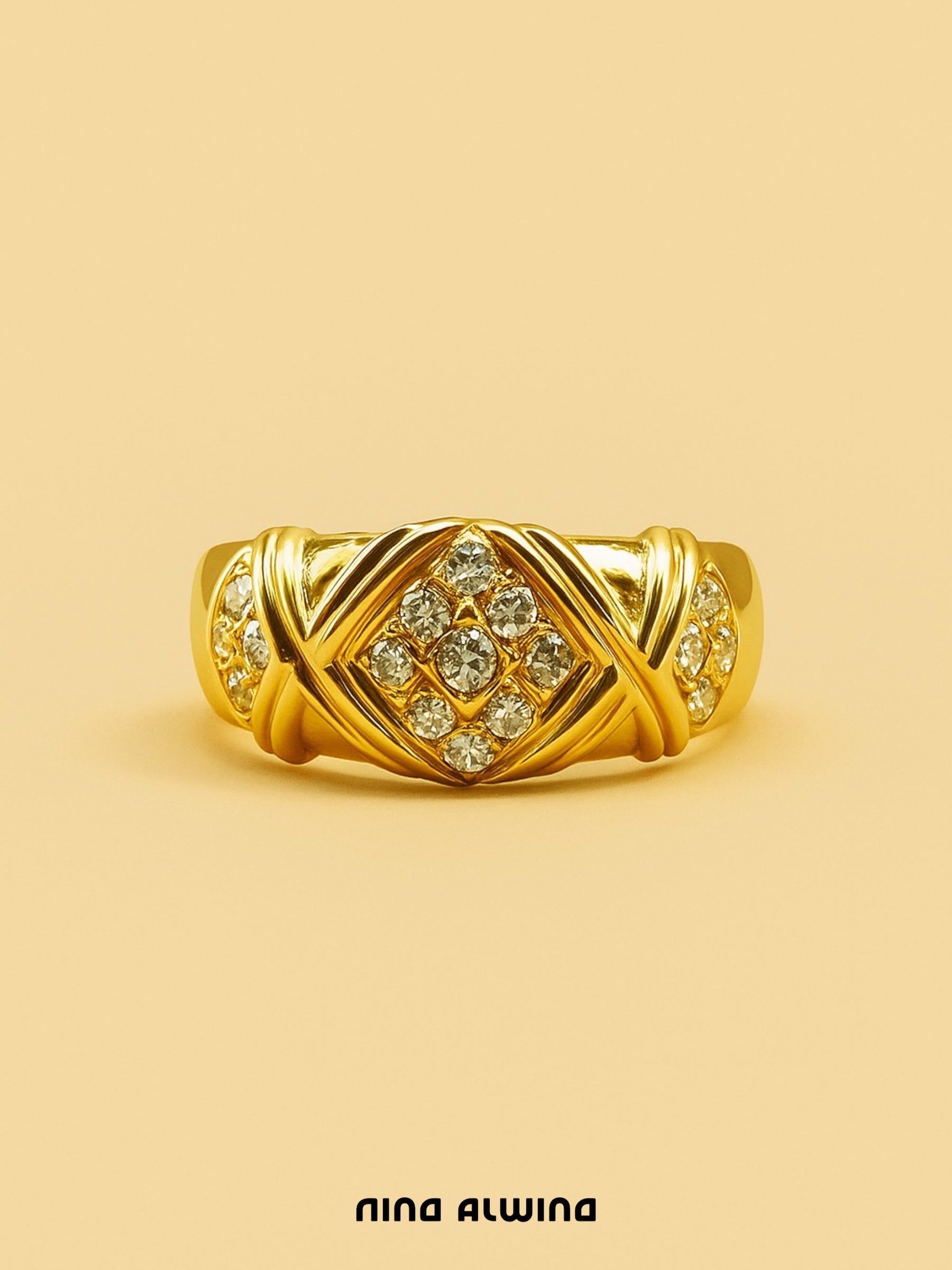 #248 8k Ring mit Zirkon - RG 60