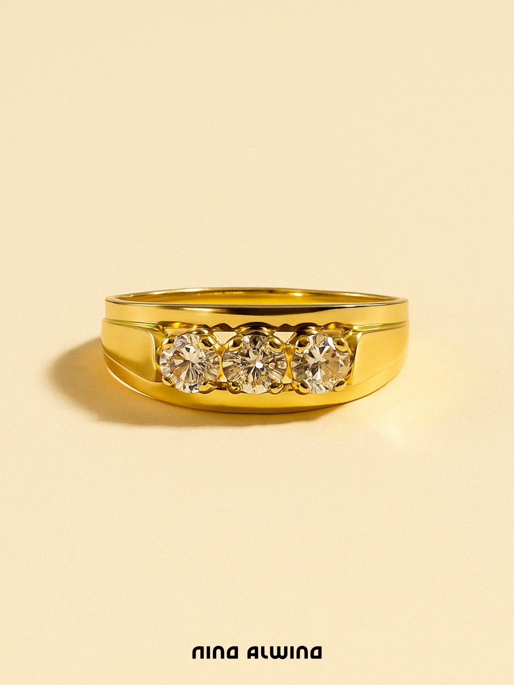 #270 8k Ring mit Zirkonen - RG 54