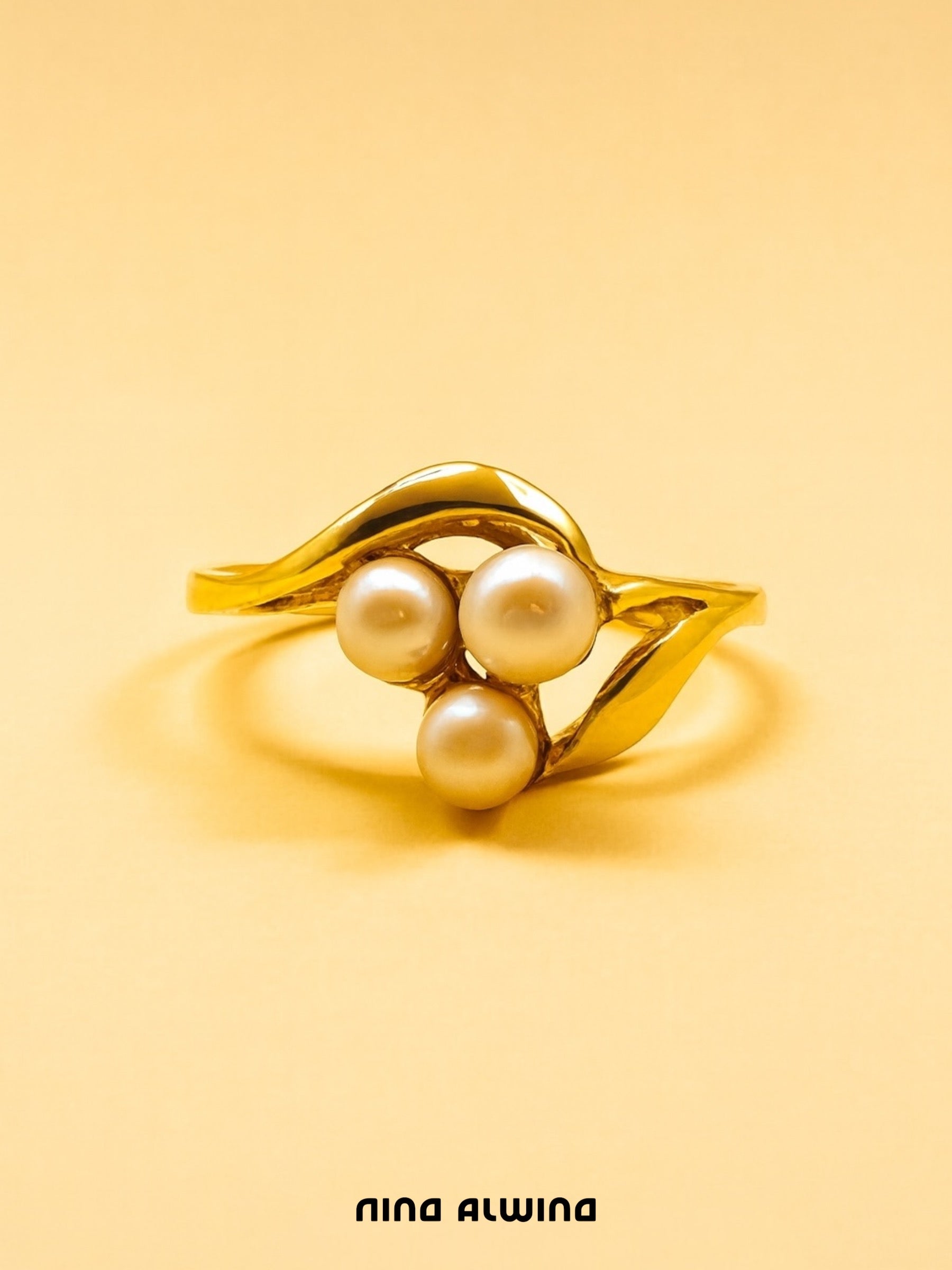 #358 8k Ring mit Perle - RG 54