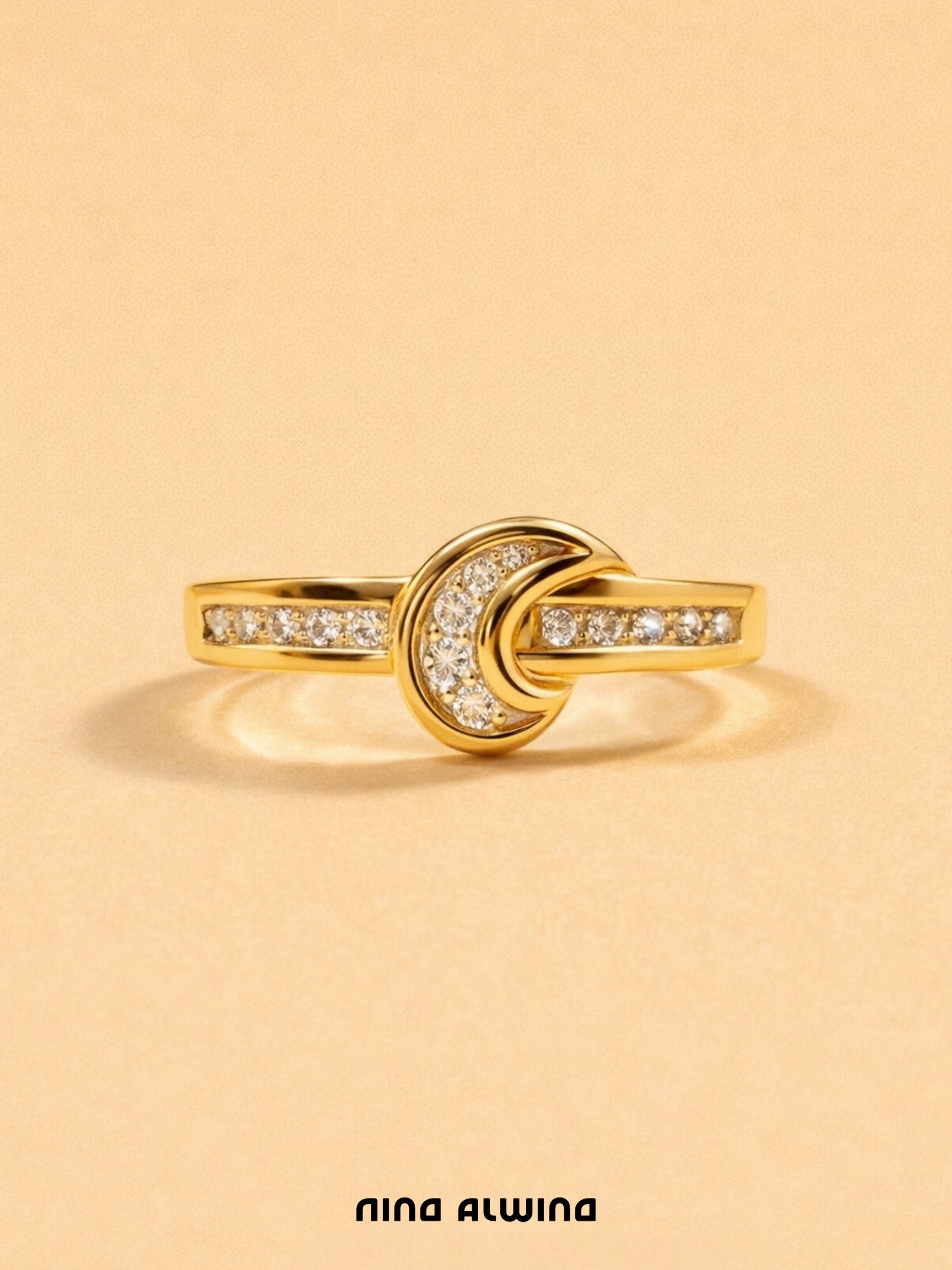 #503 8k Ring mit Zirkon - RG 56